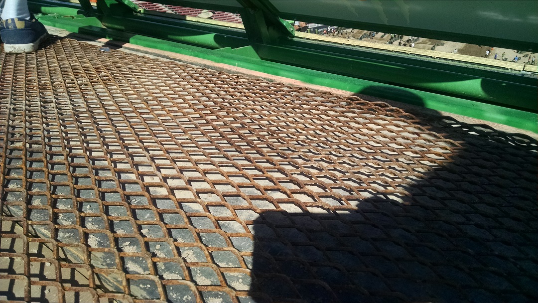 This is the material covering the first portion of the start.