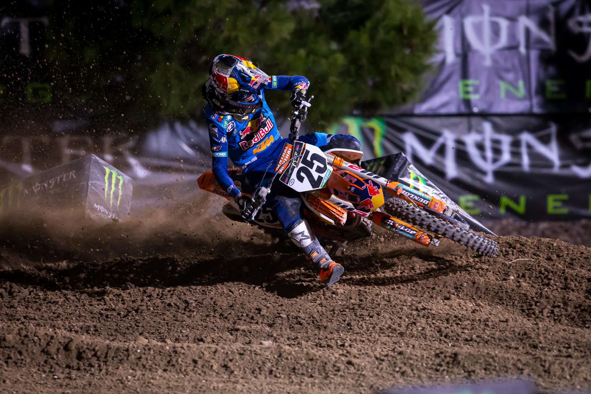 Marvin Musquin was fast tonight, going 4-3-2 for third overall.