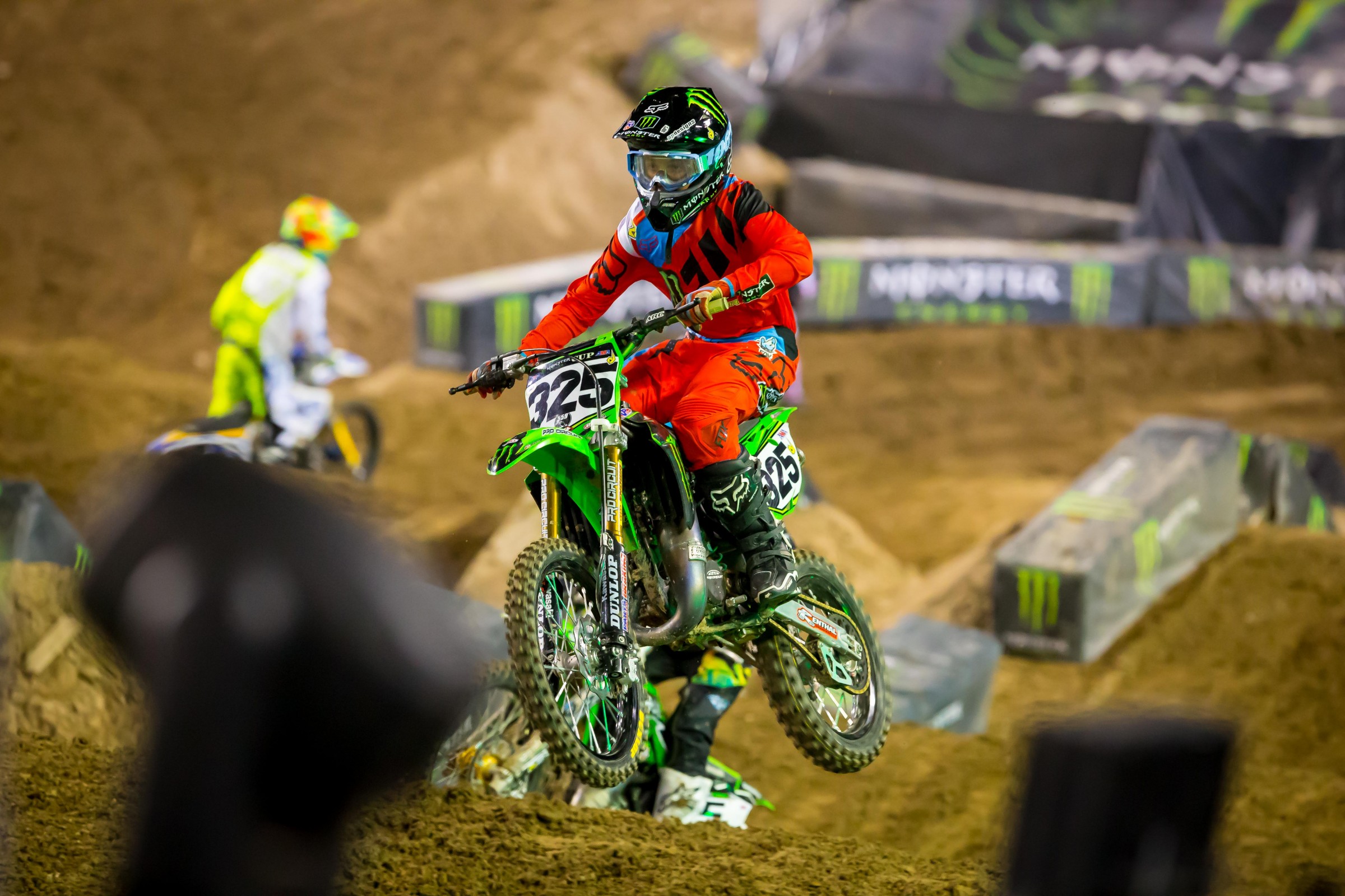 Robertson bounced back from a disappointing first race to take the win in race two.