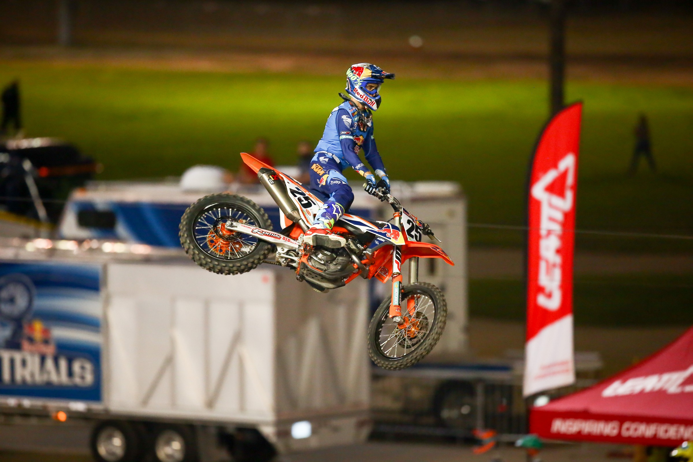 This was Marvin's first time racing the event on a 450.