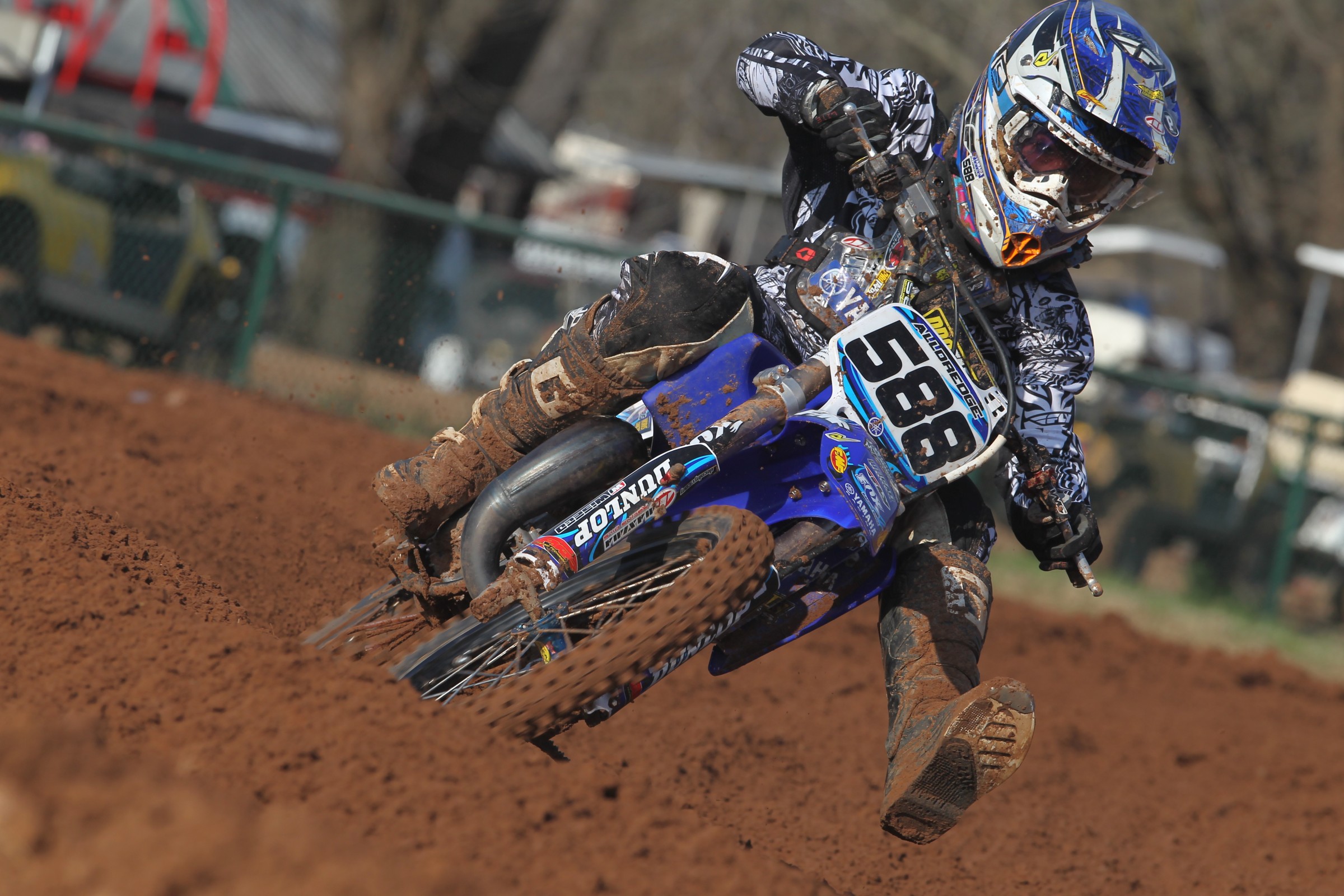 Alldredge rode on Yamahas for most of his amateur career.