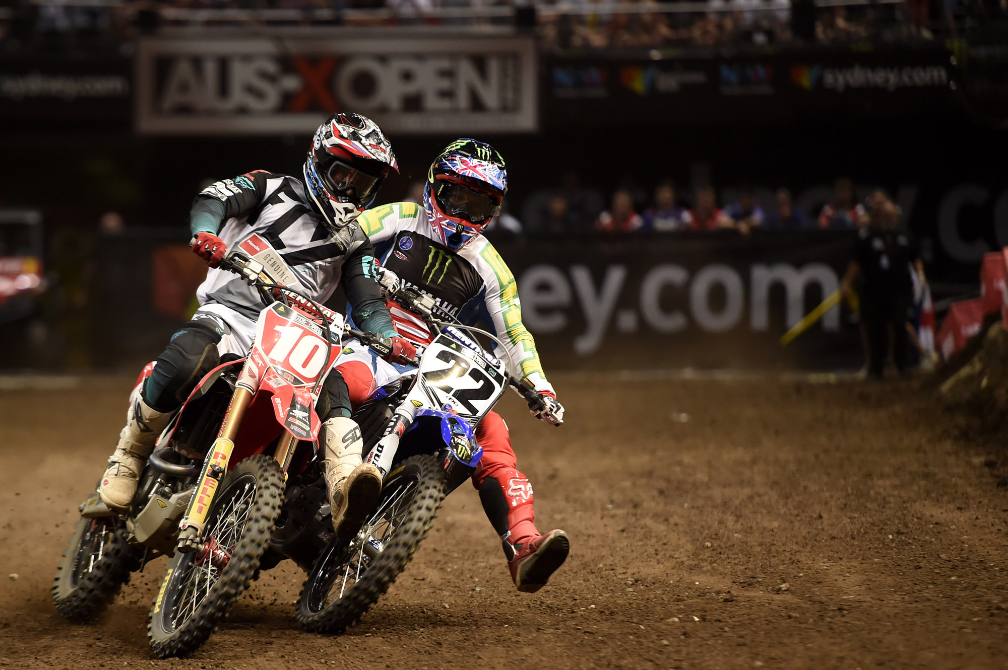 Brayton and Reed got together a couple times during the two-day event.