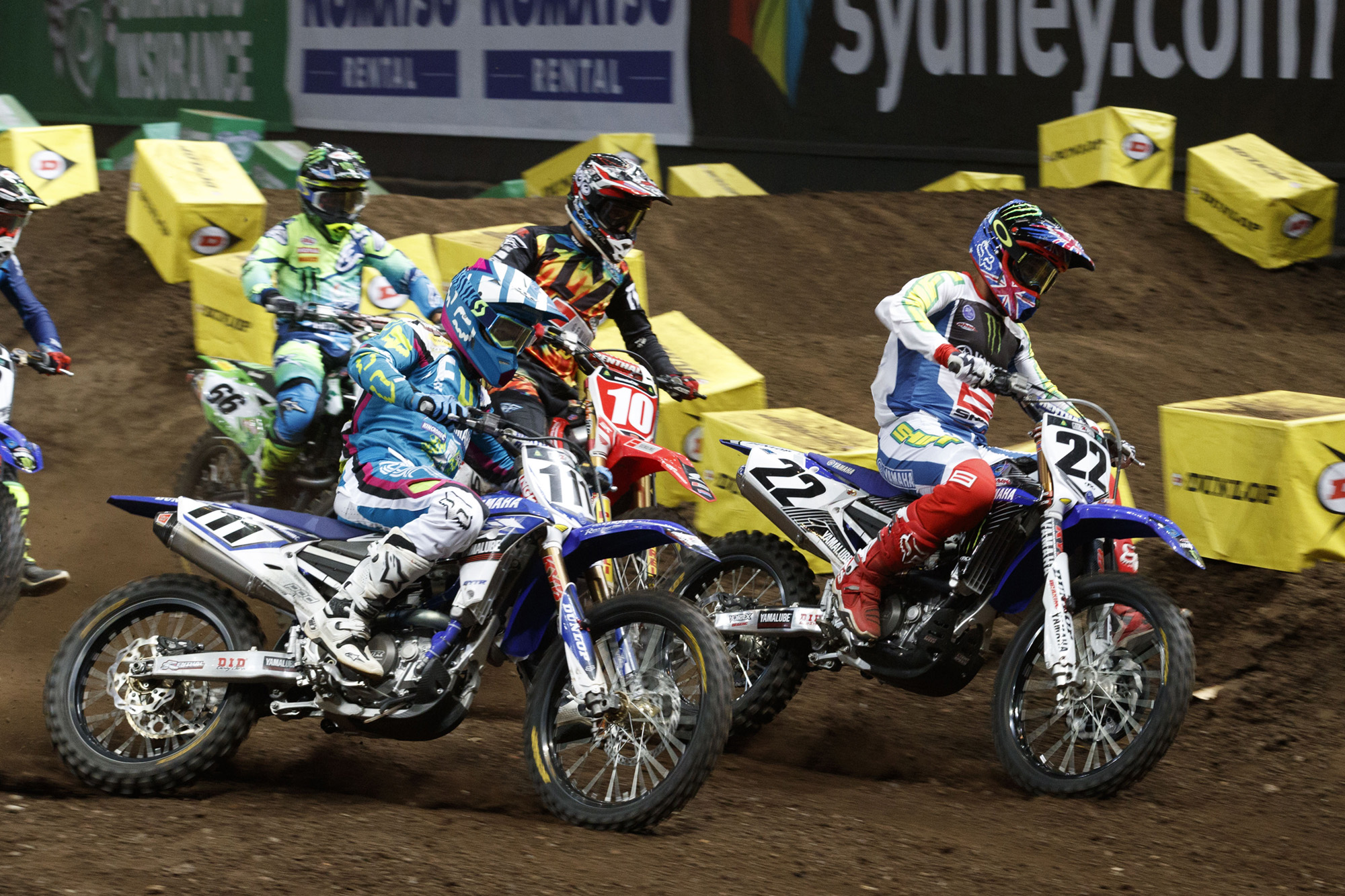 Good starts helped Reed all weekend on the tight AUS-X track.