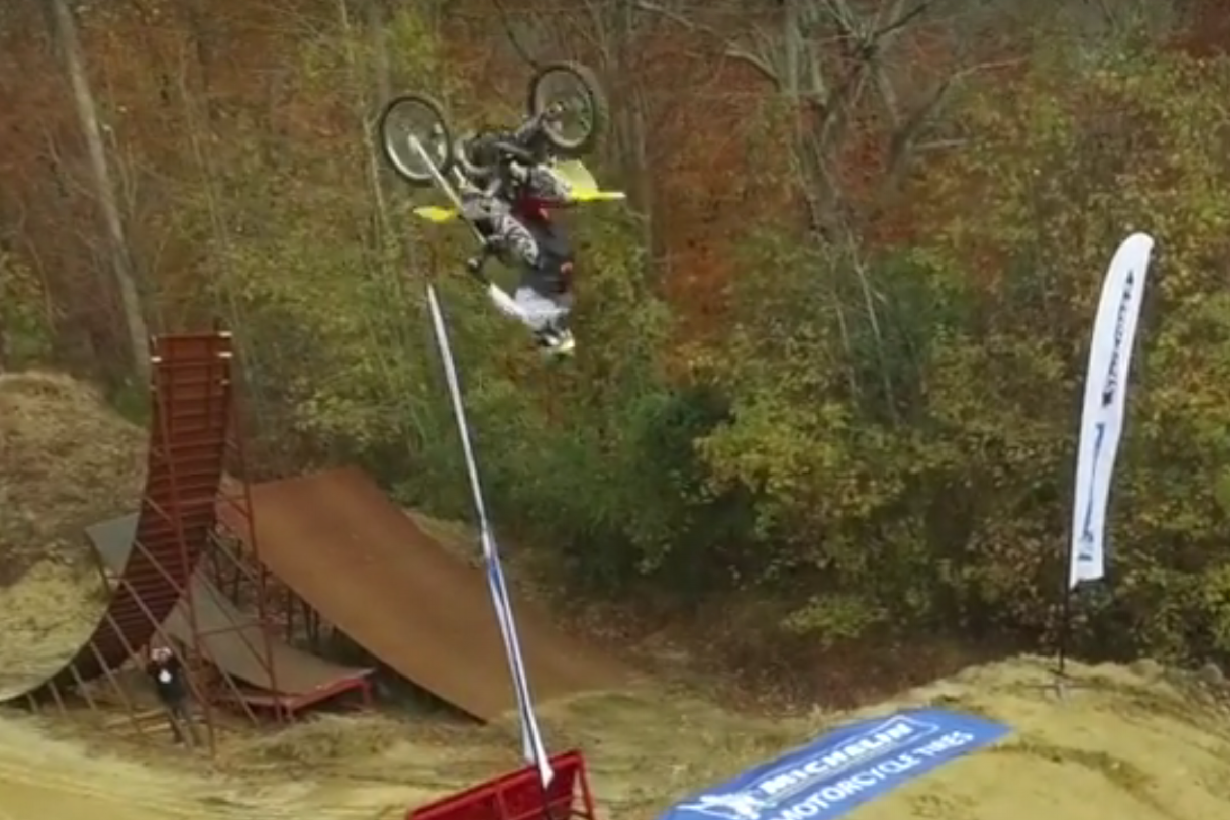 Flipping Dune Goon; Pulpmx Producer Learns to Backflip at Travis Pastrana's