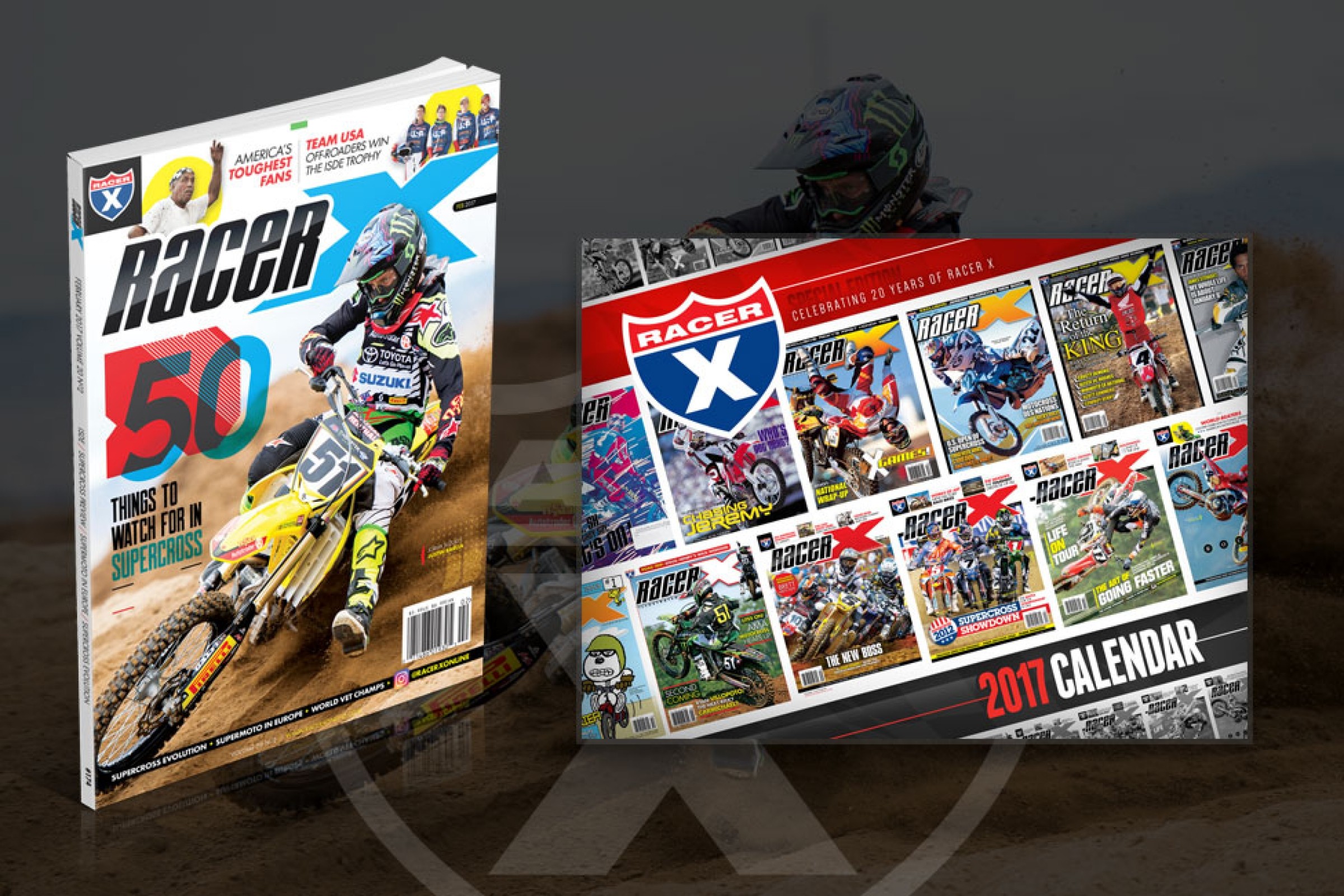Subscribe Now and Get a Free 2017 Racer X Calendar