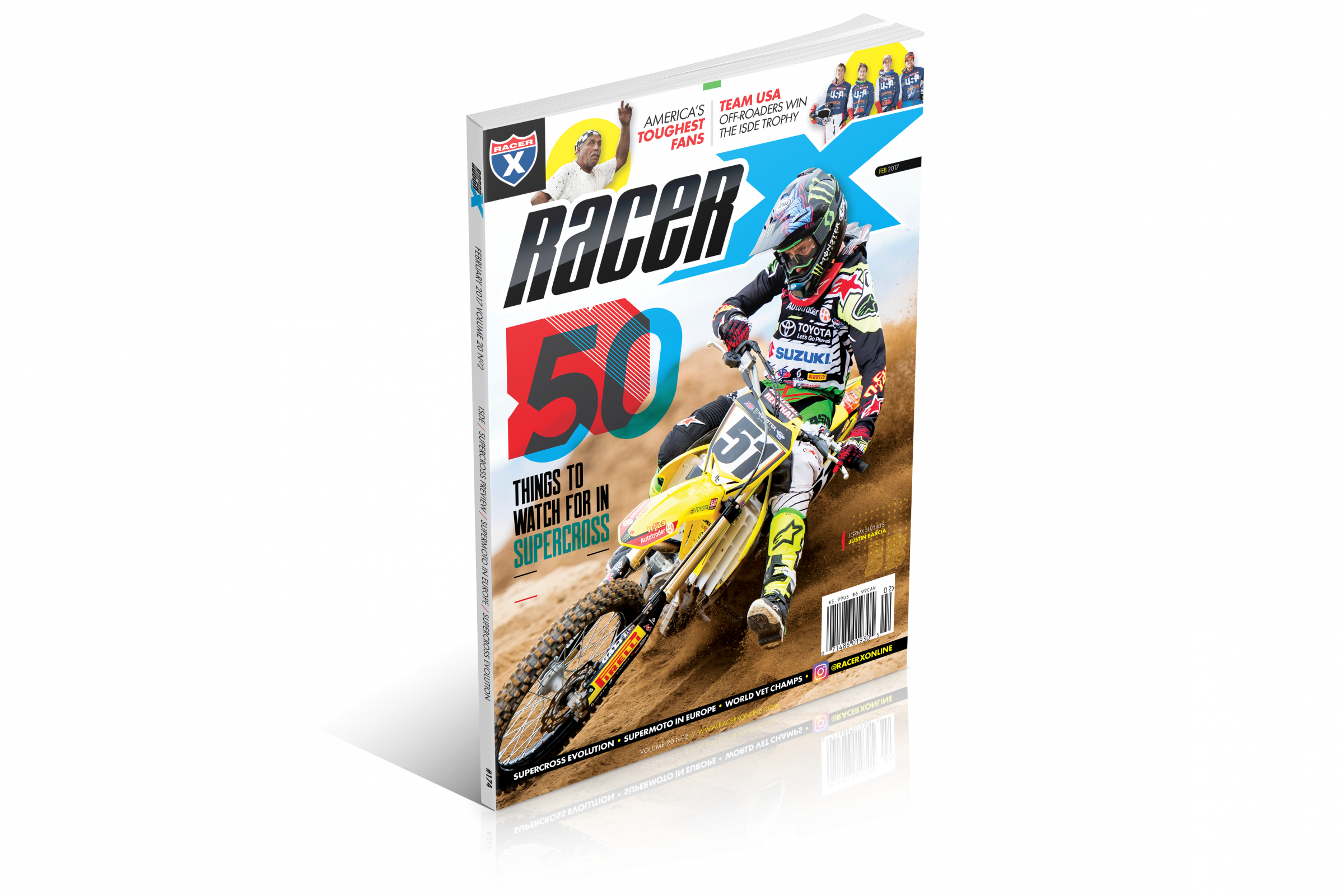 February 2017 Issue of Racer X Illustrated Digital Edition Now Available