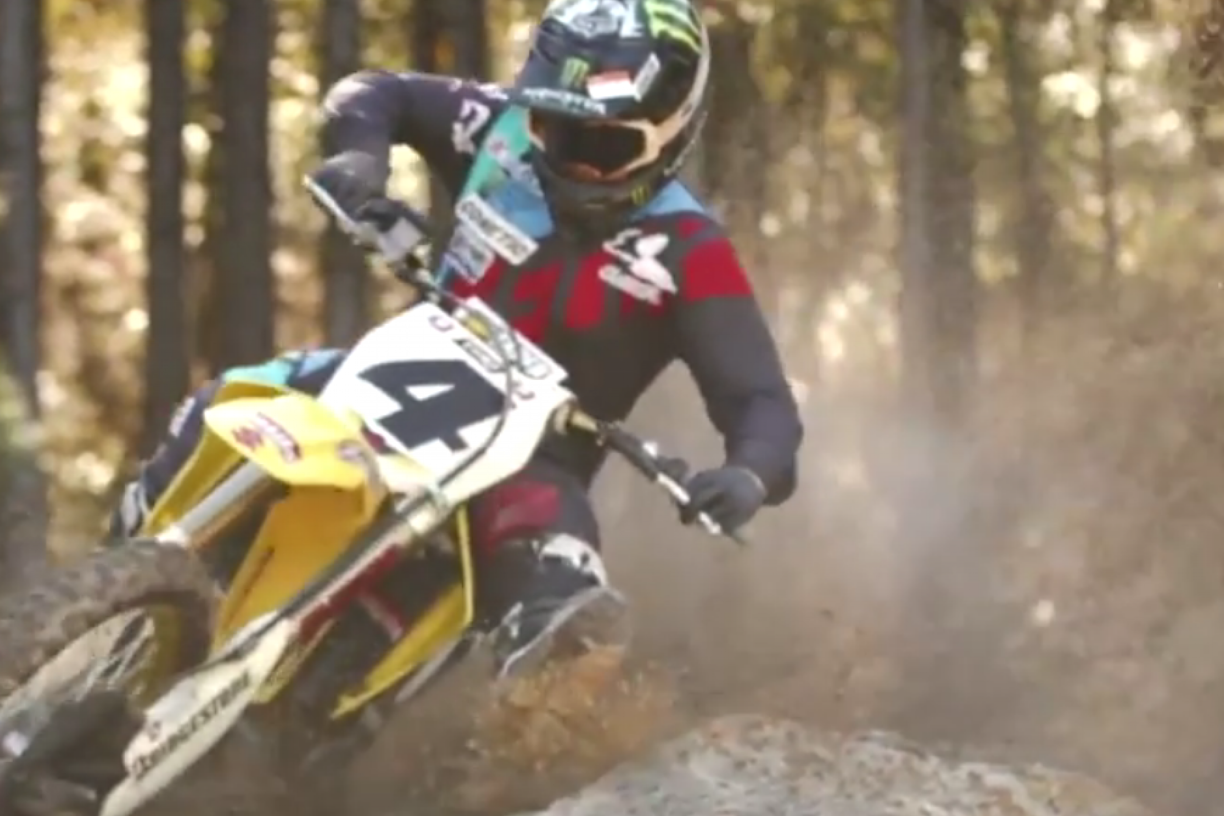 Watch: Ricky Carmichael Ripping a Two-Stroke