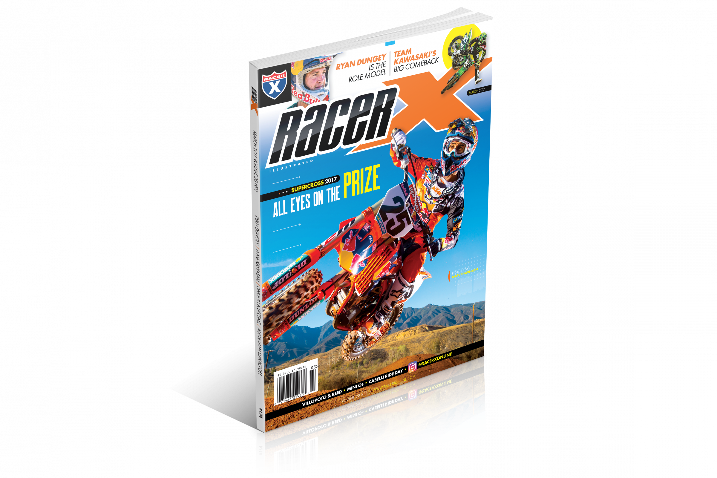 March 2017 Issue of Racer X Illustrated Digital Edition Now Available