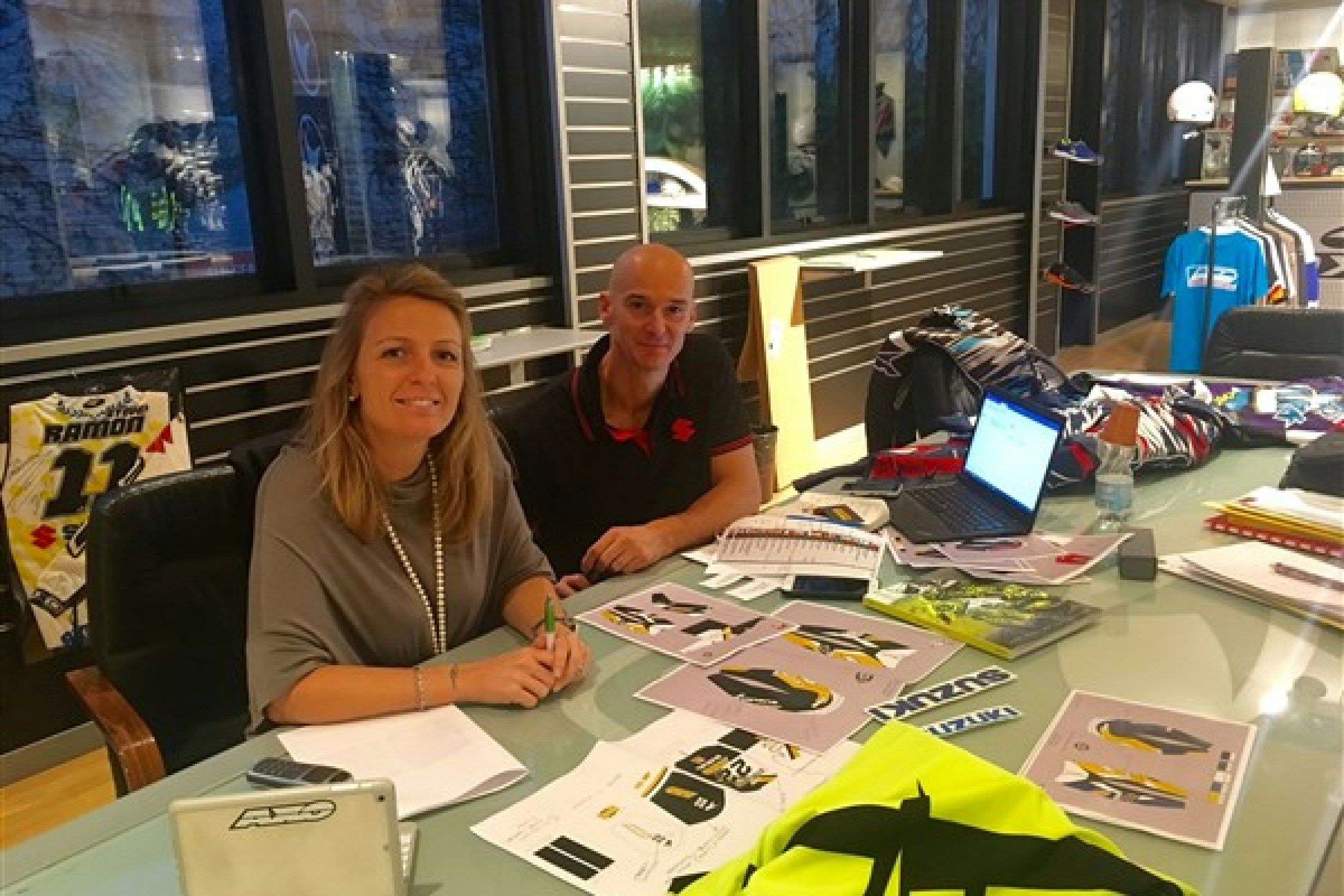 AXO Signs GRP Suzuki Riders