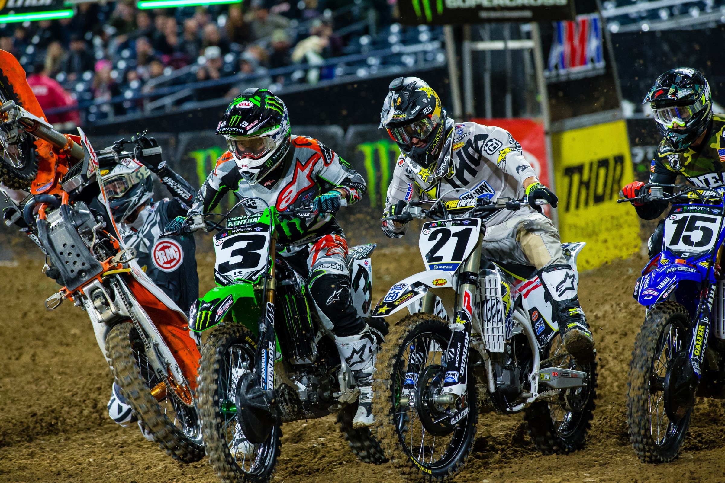 Luckily he was okay and came back for the semi.