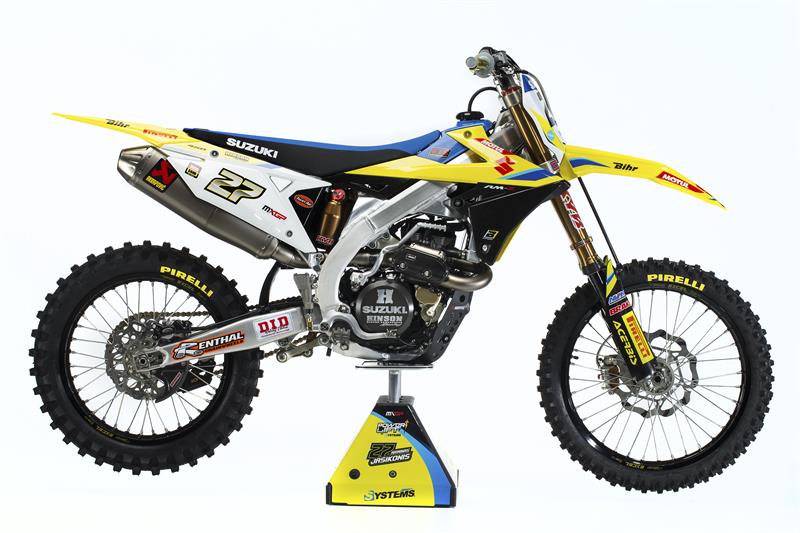 Suzuki Unveils the All-New 2018 Suzuki RM-Z450WS - Racer X