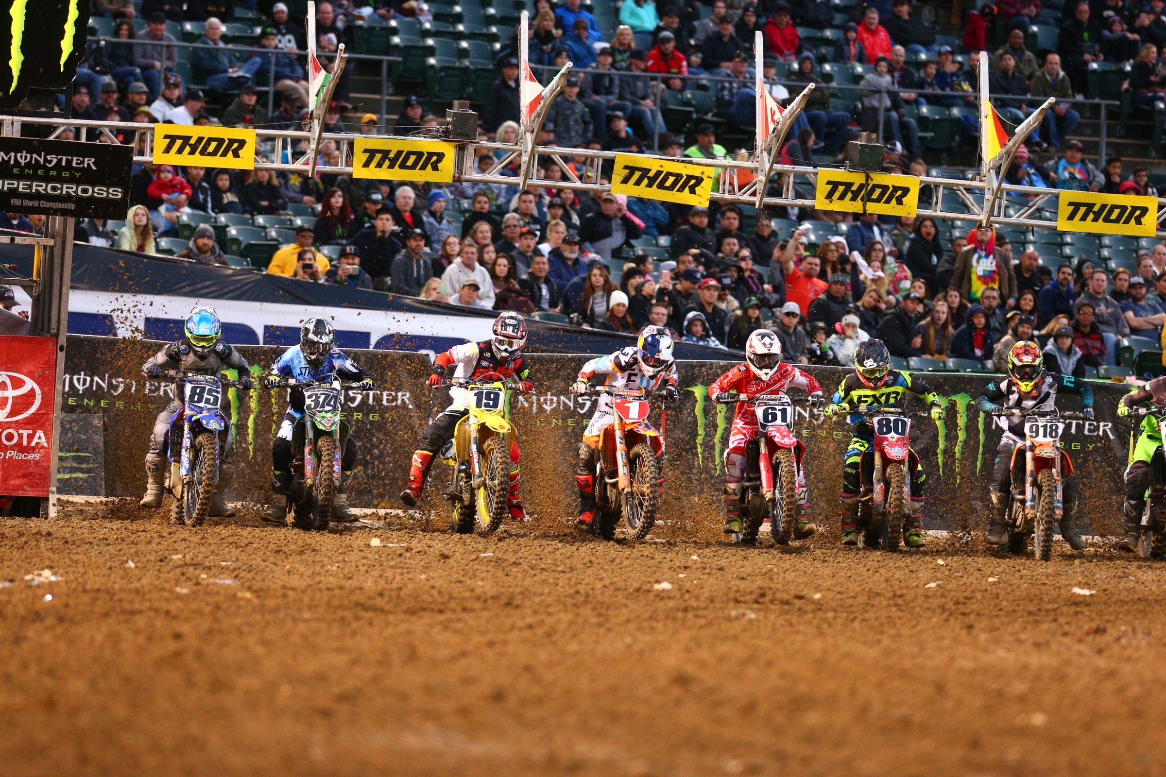 Oakland Supercross Highlights
