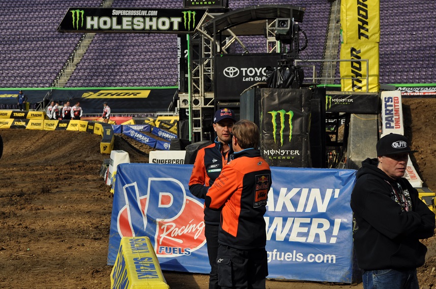 Ryan Dungey will be a crowd favorite tonight.