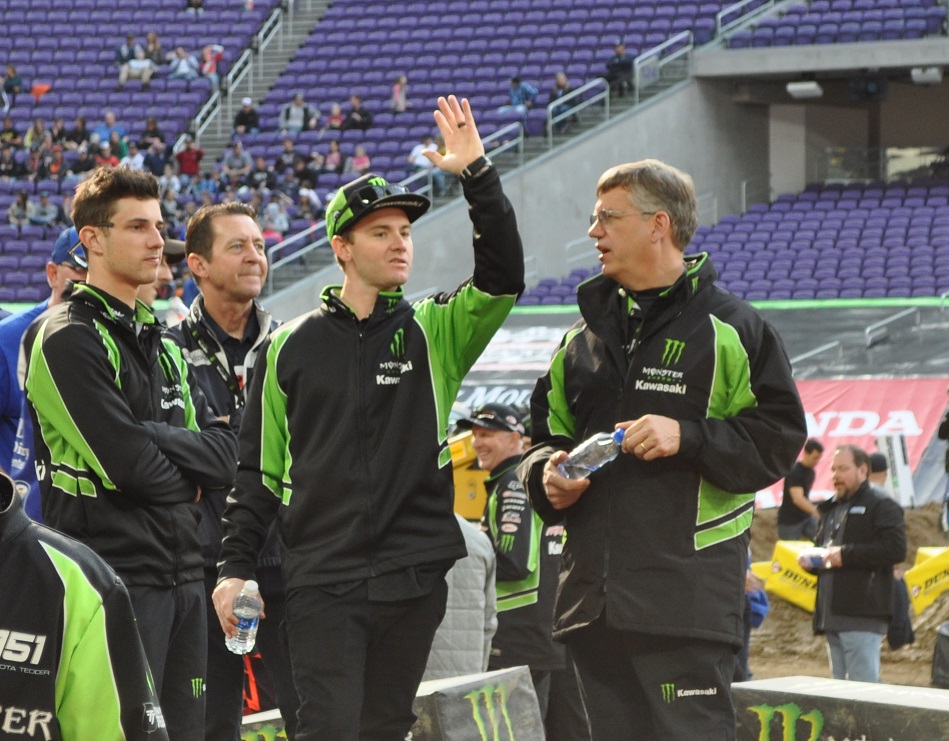 Josh Grant is back in action after missing Arlington with a thumb injury.