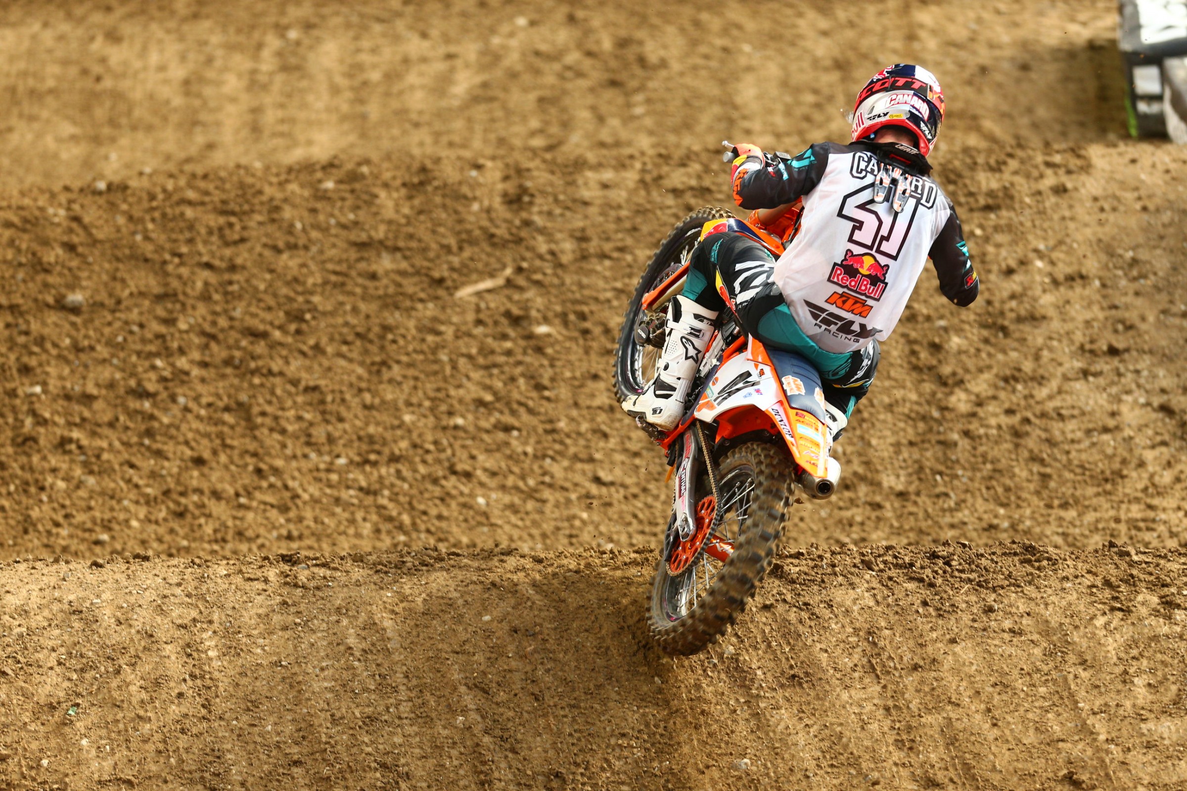 Trey Canard was about half a second off Tomac's fastest time.