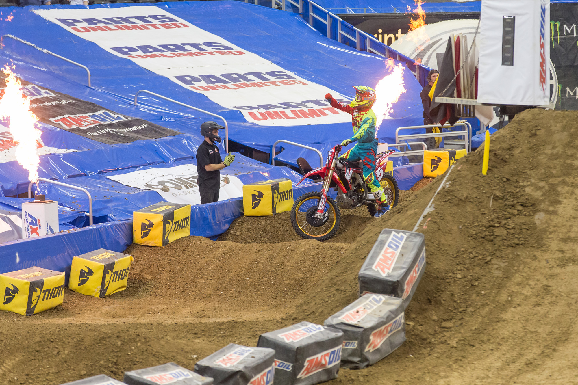 Jace Owen extends his points lead in Kansas City.