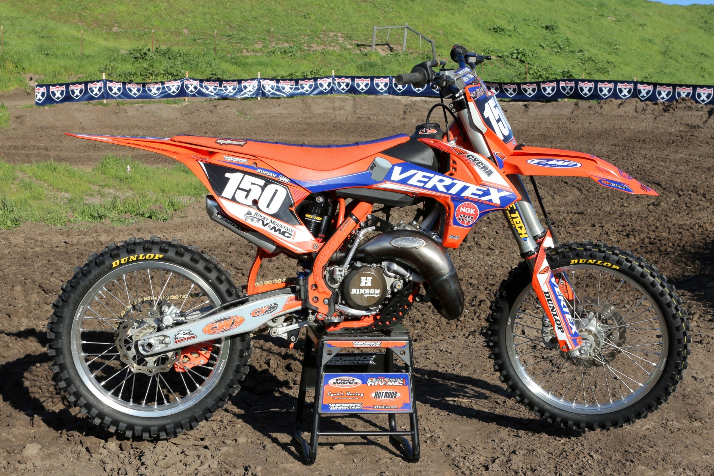 Watch: Ping Rides a Two-Stroke at Racer X Ride Day