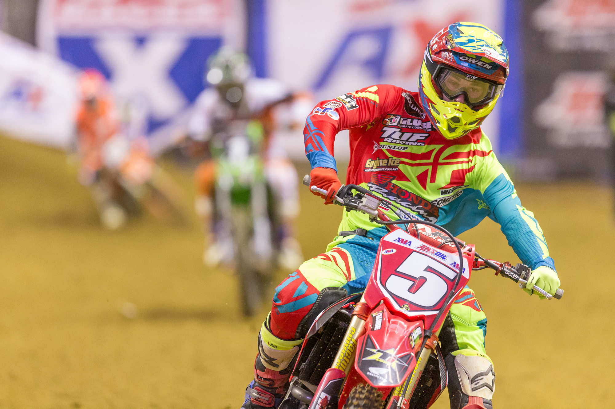 Owen went 1-1-1-1 on the weekend.