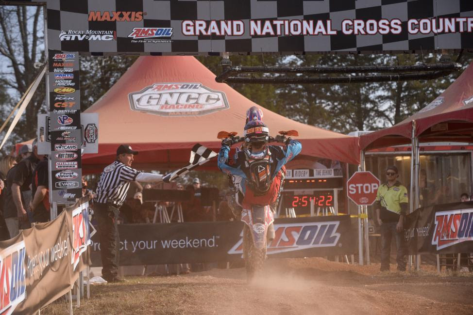 Steward Baylor will be looking to keep the momentum going and cross the finish line first again this weekend.