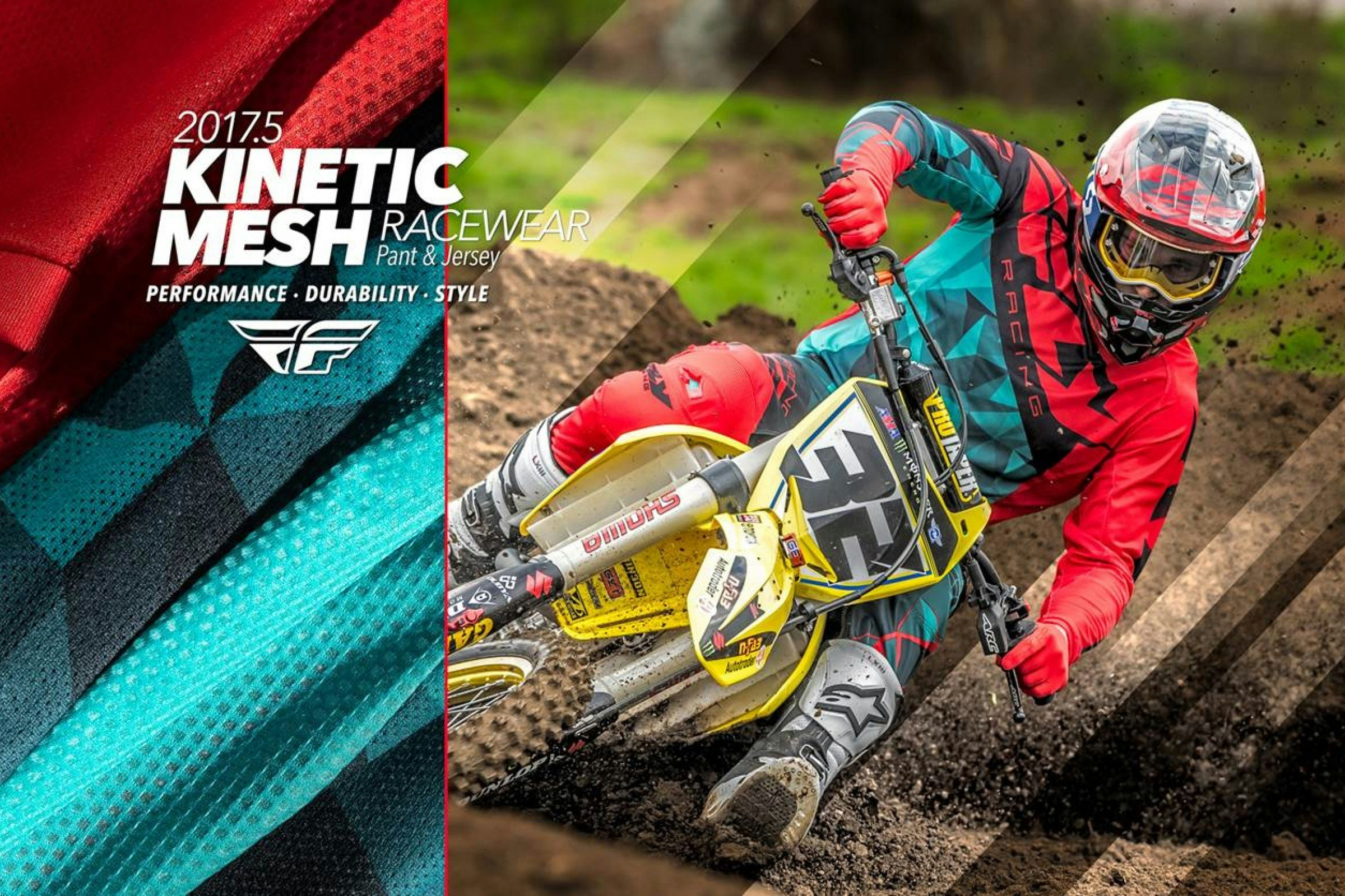 Fly Racing Releases 2017.5 Kinetic Mesh Racewear