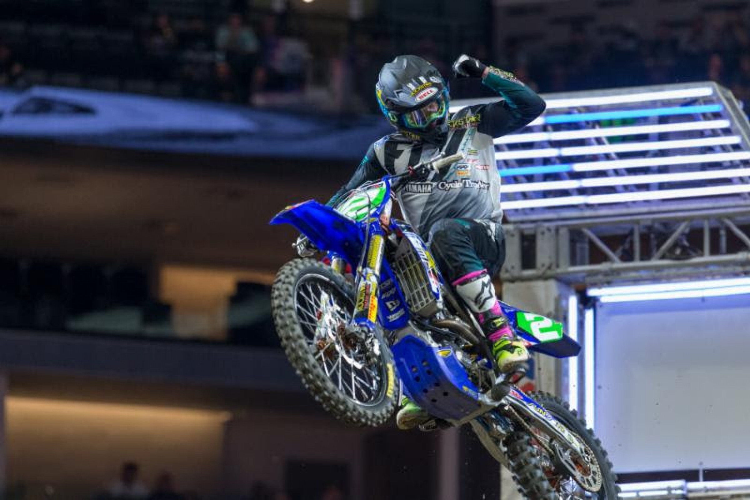 Chris Blose Perfect in Sacramento Arenacross Racer X