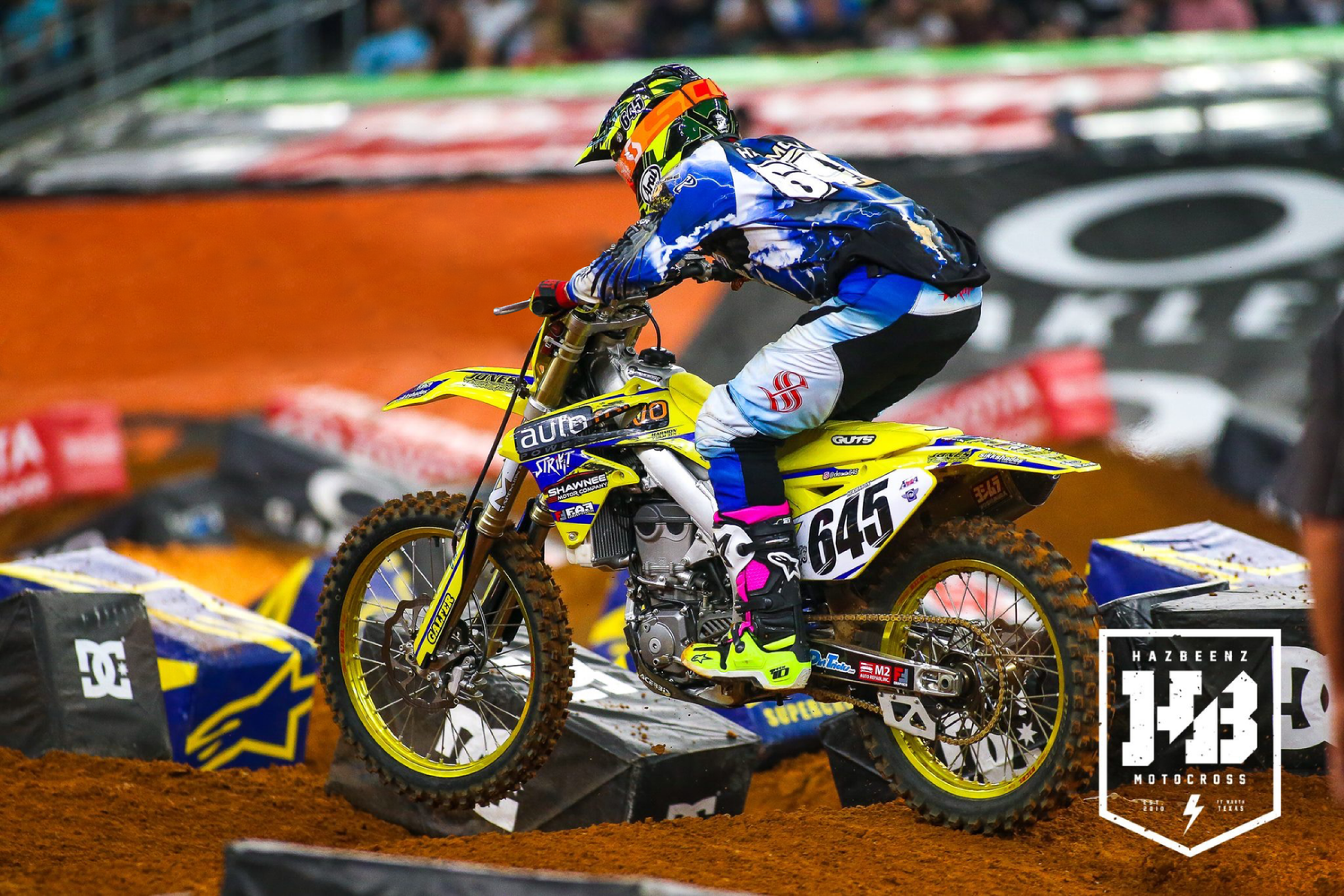 MicroBilt PRBC Yoshimura Suzuki Racing Signs Cheyenne Harmon