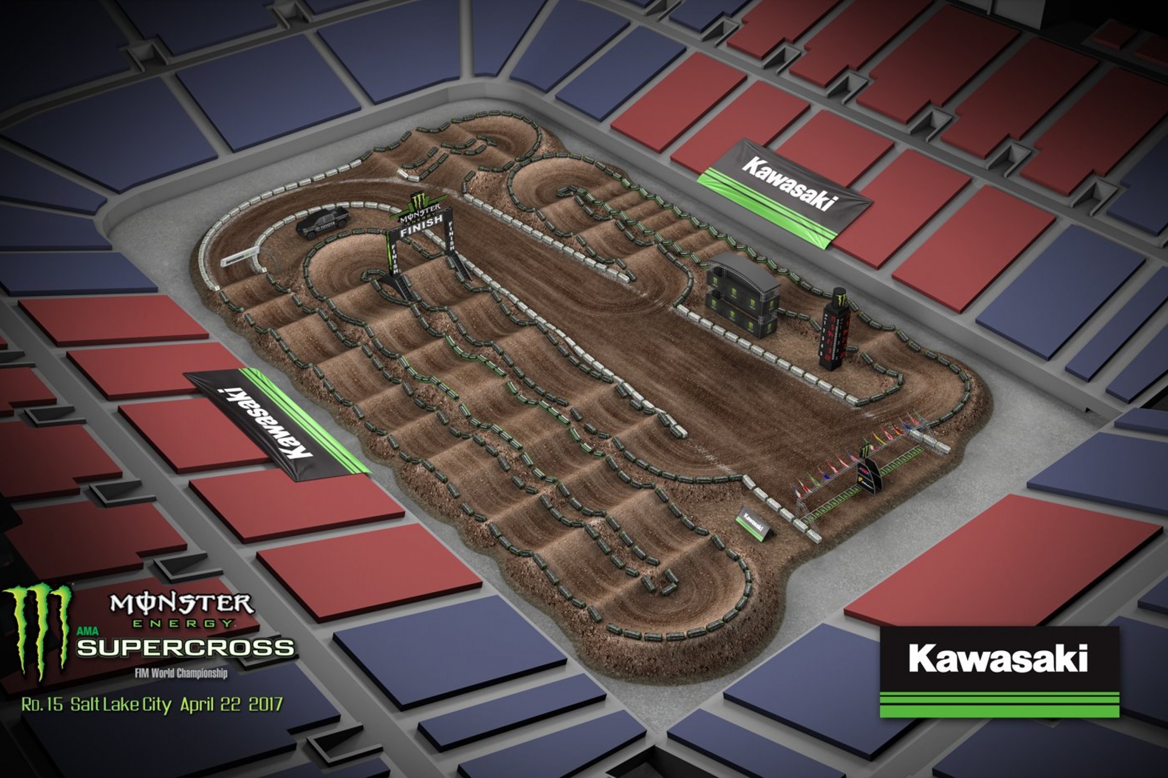 Salt Lake City Animated Track Map