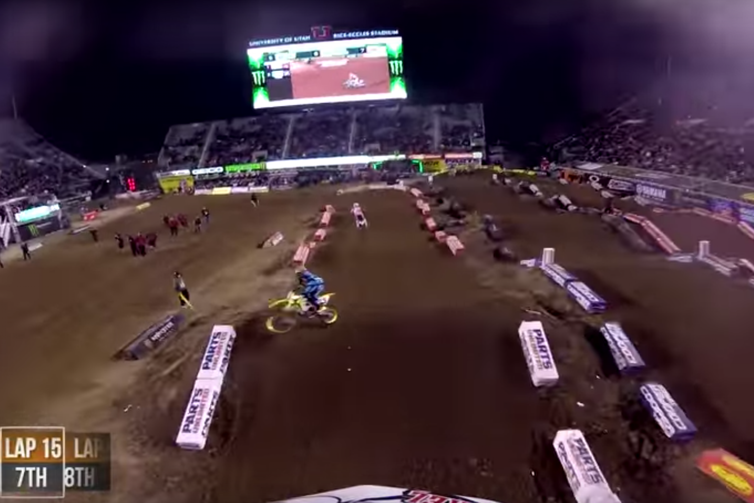 East Rutherford Animated Track Map Supercross Racer X