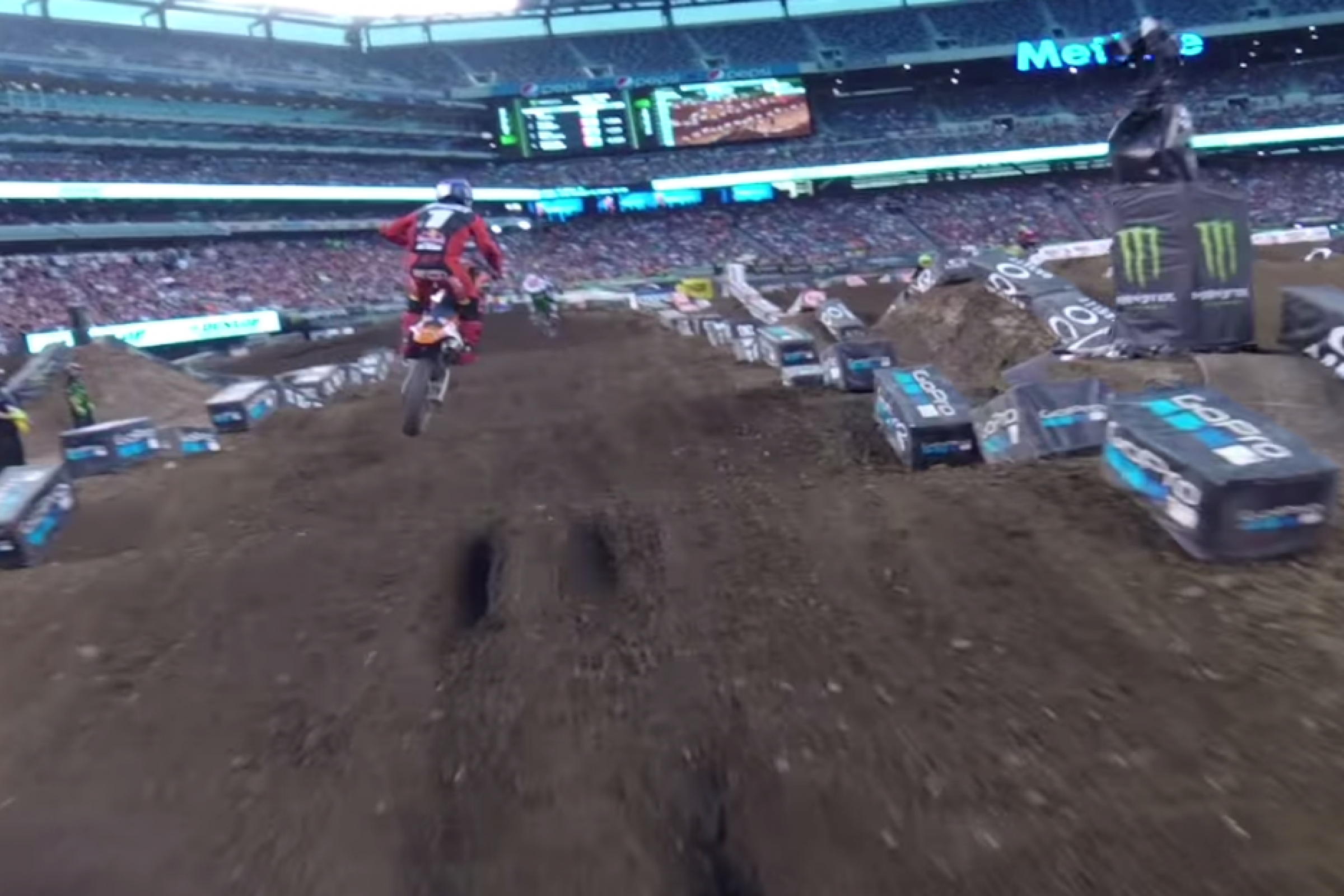 Millsaps' GoPro Catches Eli Tomac Crash - Supercross - Racer X