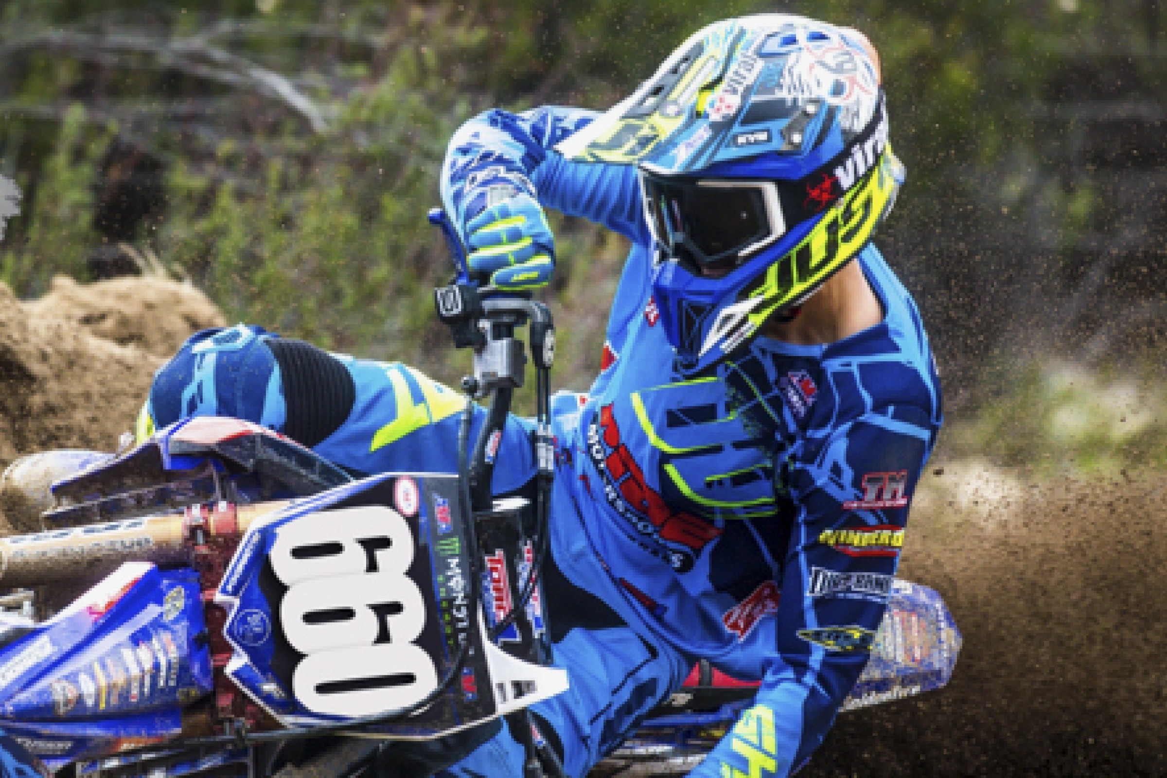 Barn Pros Home Depot Yamaha Signs Stone Edler Supercross Racer X