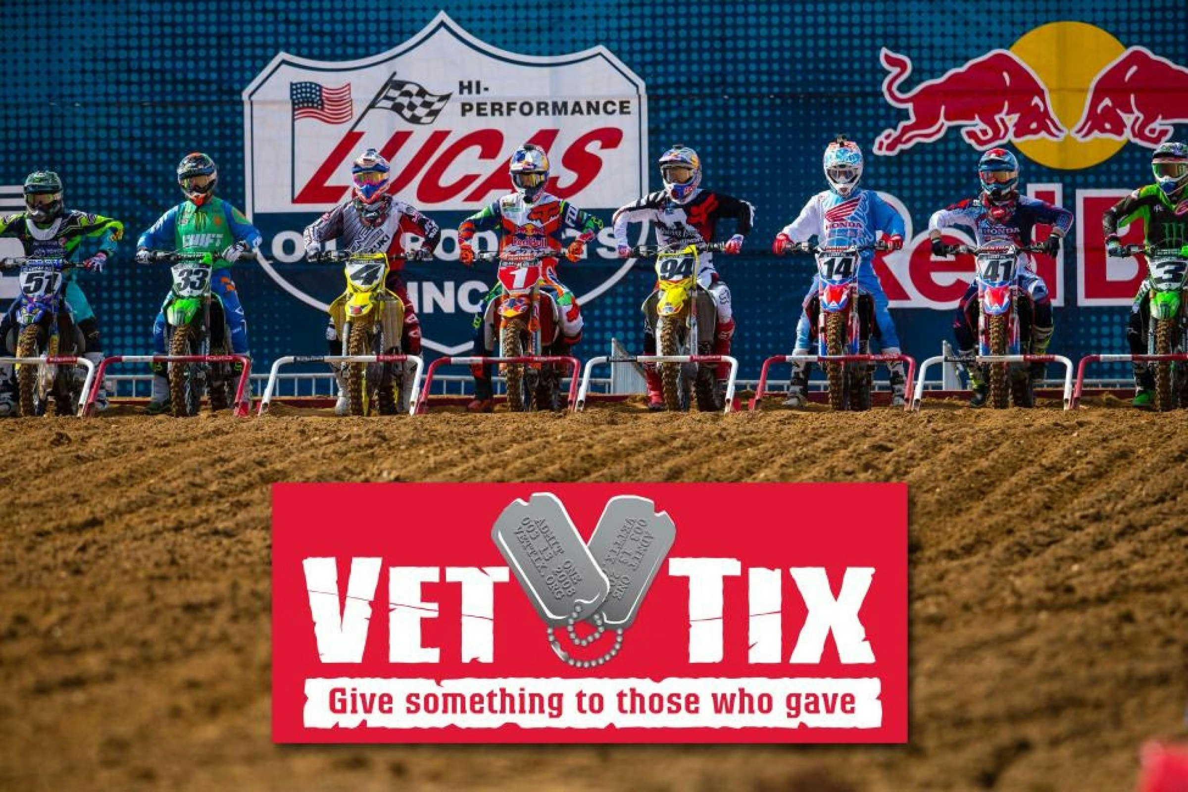 MX Sports and VetTix.org to Offer Free Admission to Military Veterans at Lucas Oil Pro Motocross