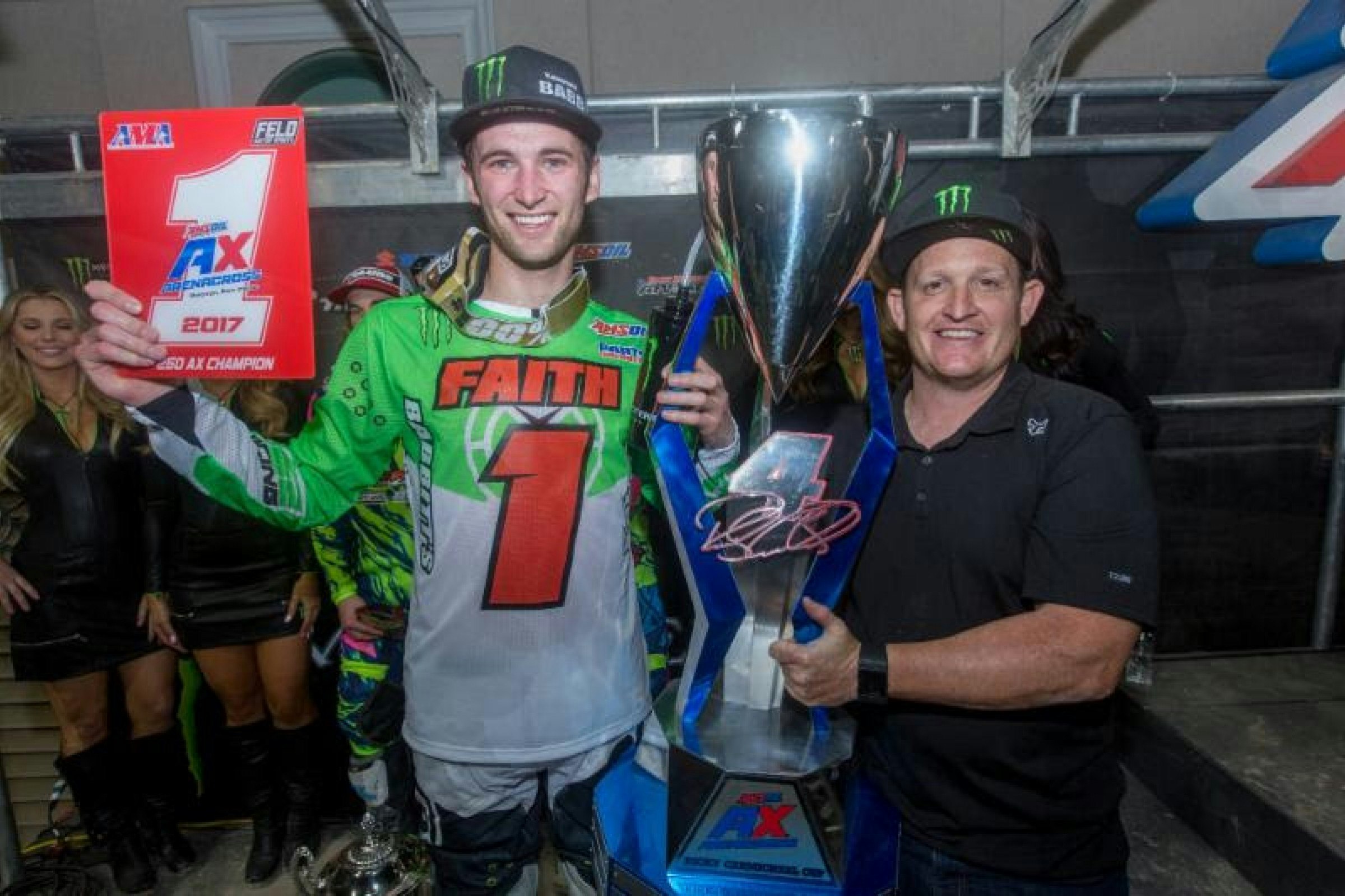 Gavin Faith Clinches Second Straight Amsoil Arenacross Championship in Vegas