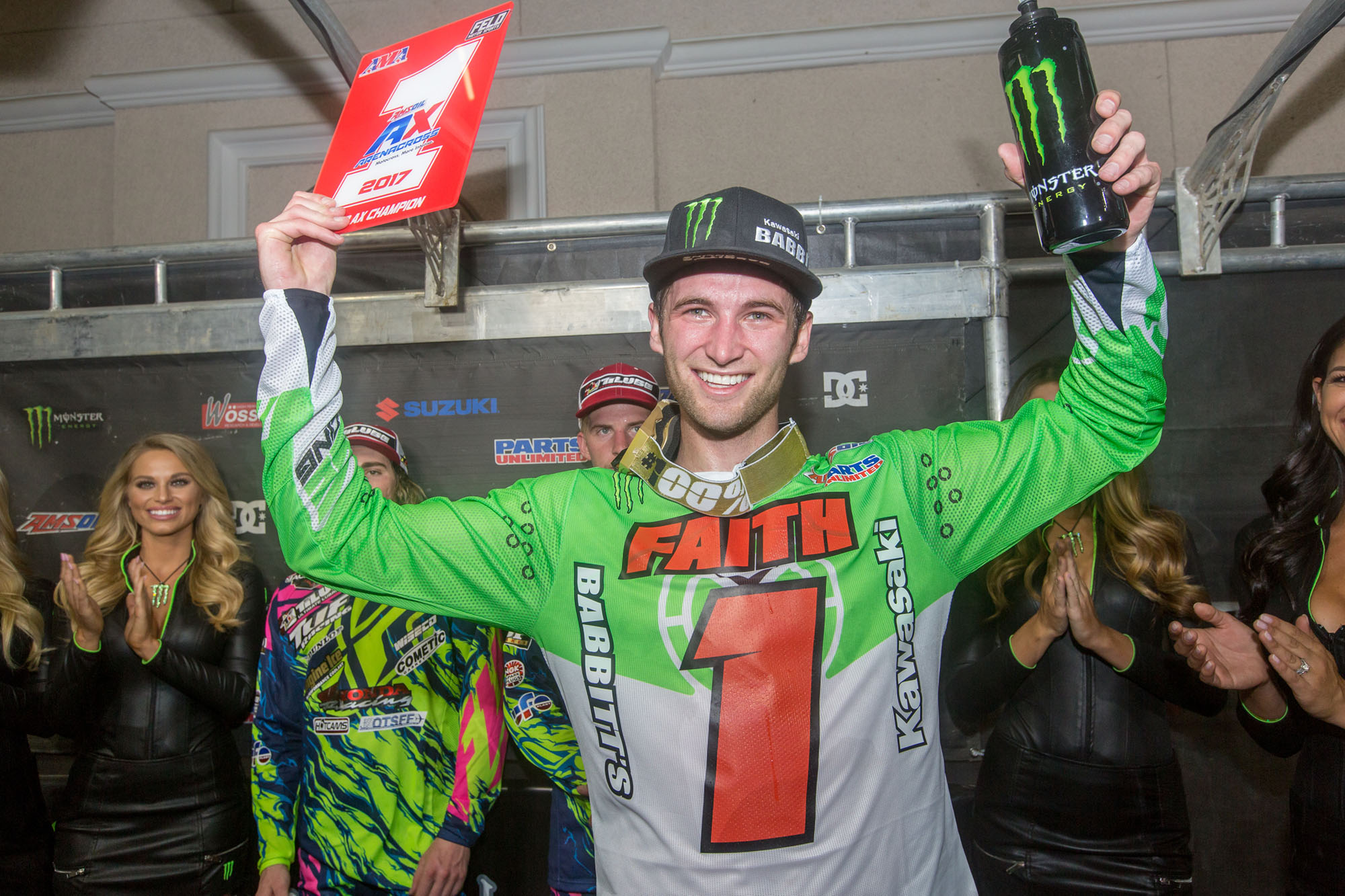 Two championships in a row for Faith.