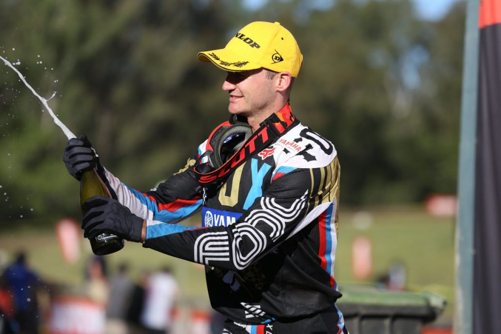 Ferris (pictured) extended his points lead to 31 over Kirk Gibbs.