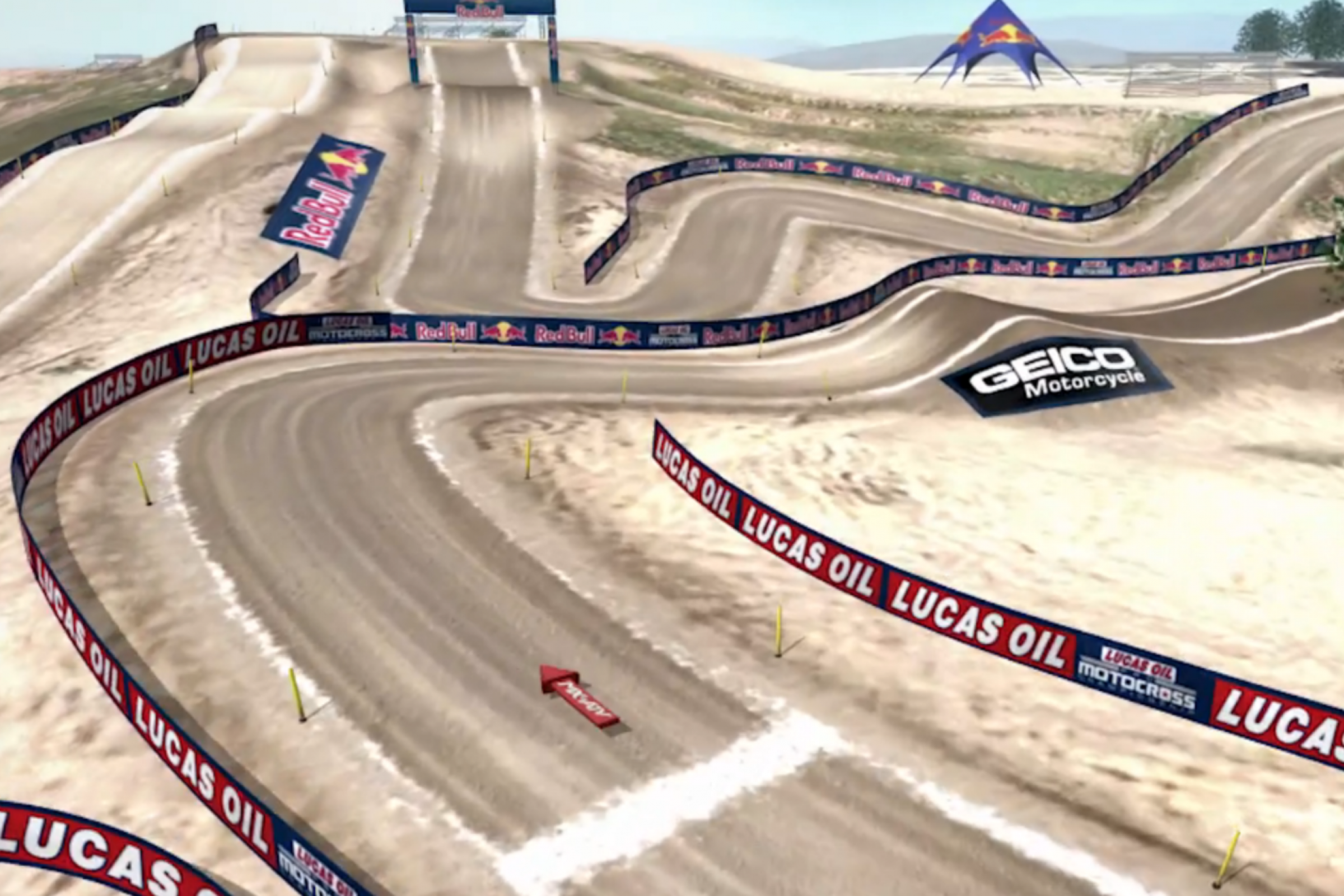 Hangtown Animated Track Map