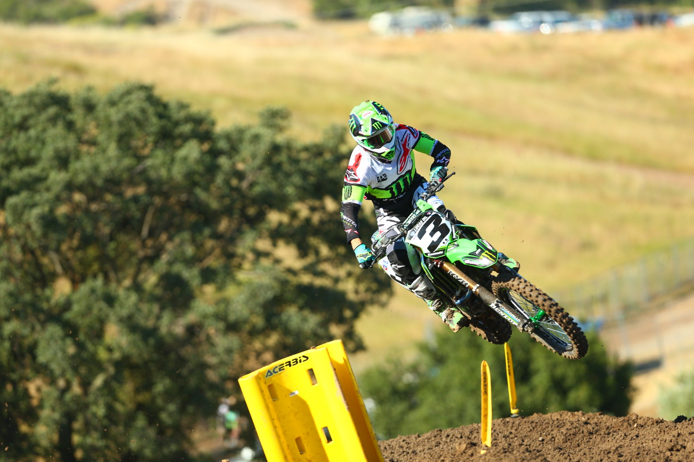 Eli Tomac was fastest in practice.