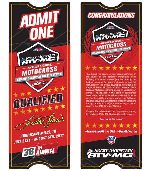 Each racer who completes their #RoadToLorettas at the Regional Championship will receive an invitational ticket!