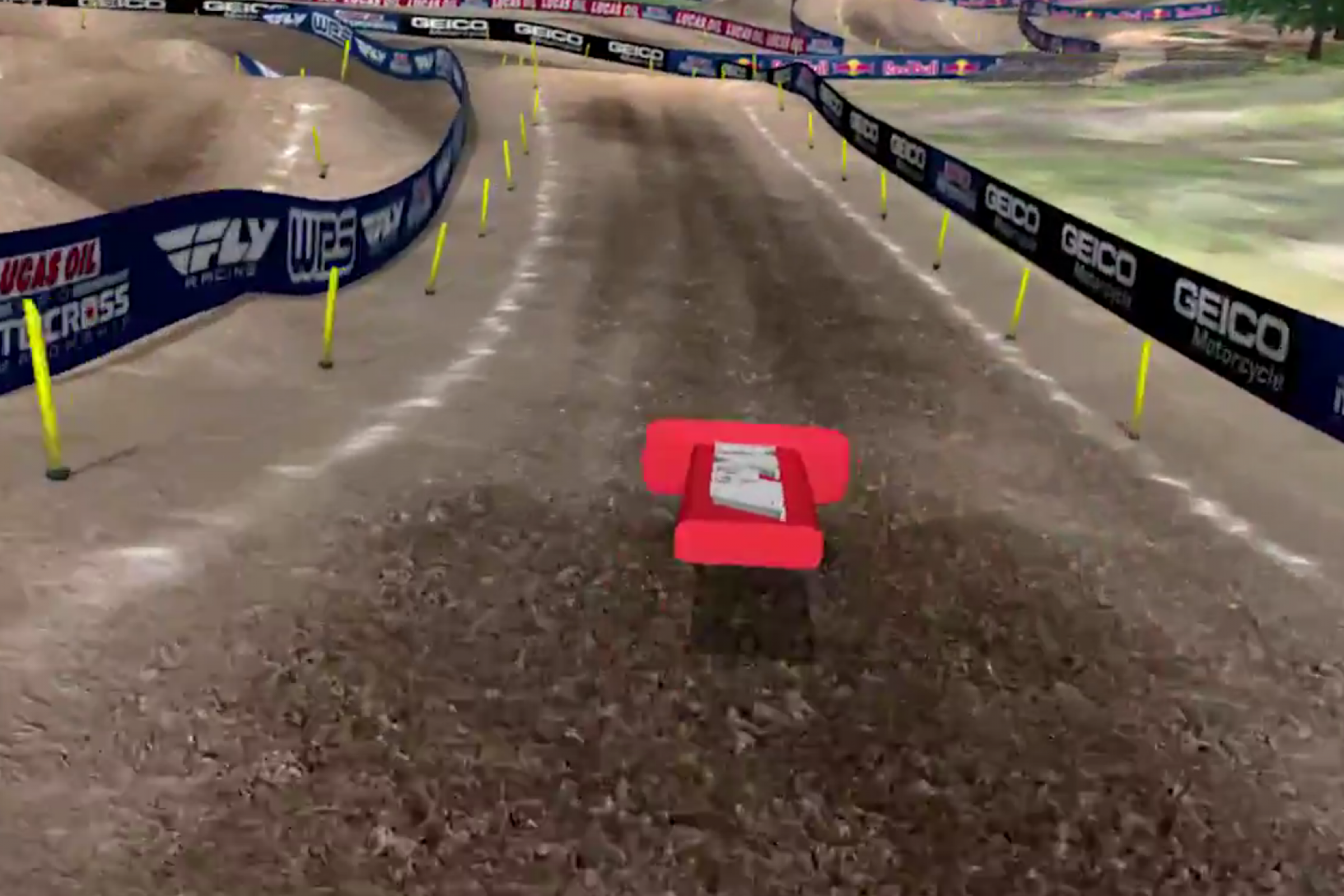 Thunder Valley Animated Track Map