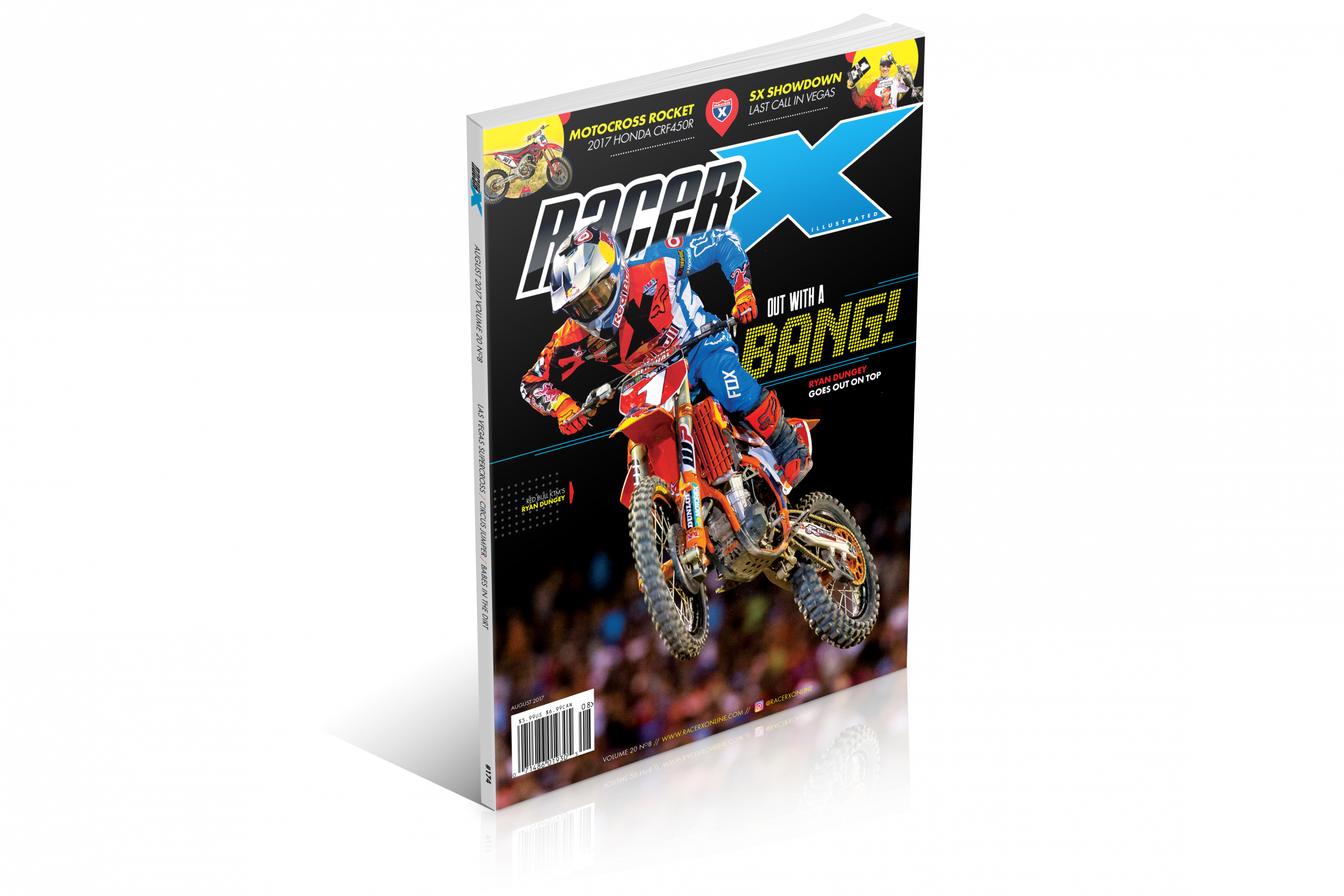 August 2017 Issue of Racer X Illustrated Digital Edition Now Available