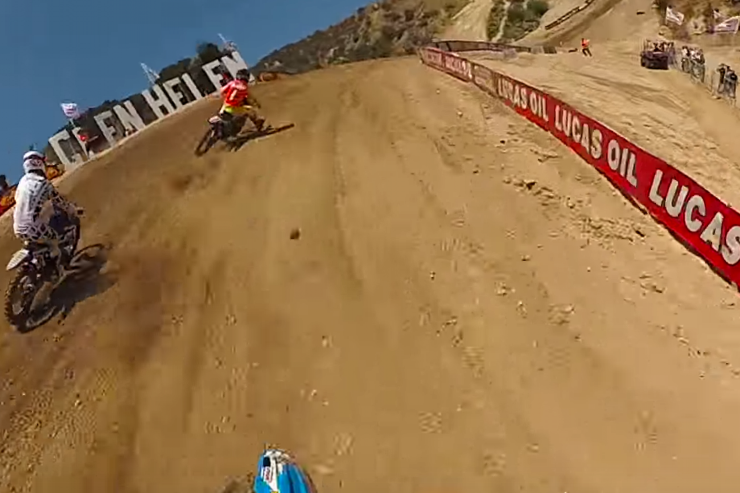Racer X Films: Scott Champion Helmet Cam from Glen Helen Two-Stroke Race