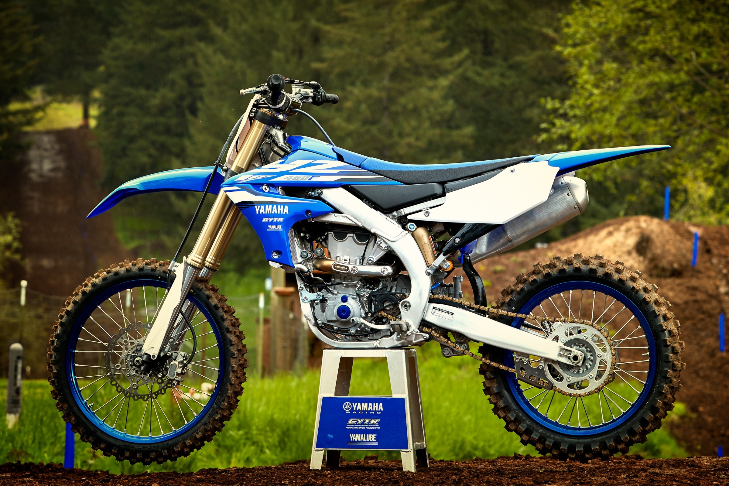 Yamaha Introduces 2018 Motocross Models - 145978 18 Yz450f Blue B1