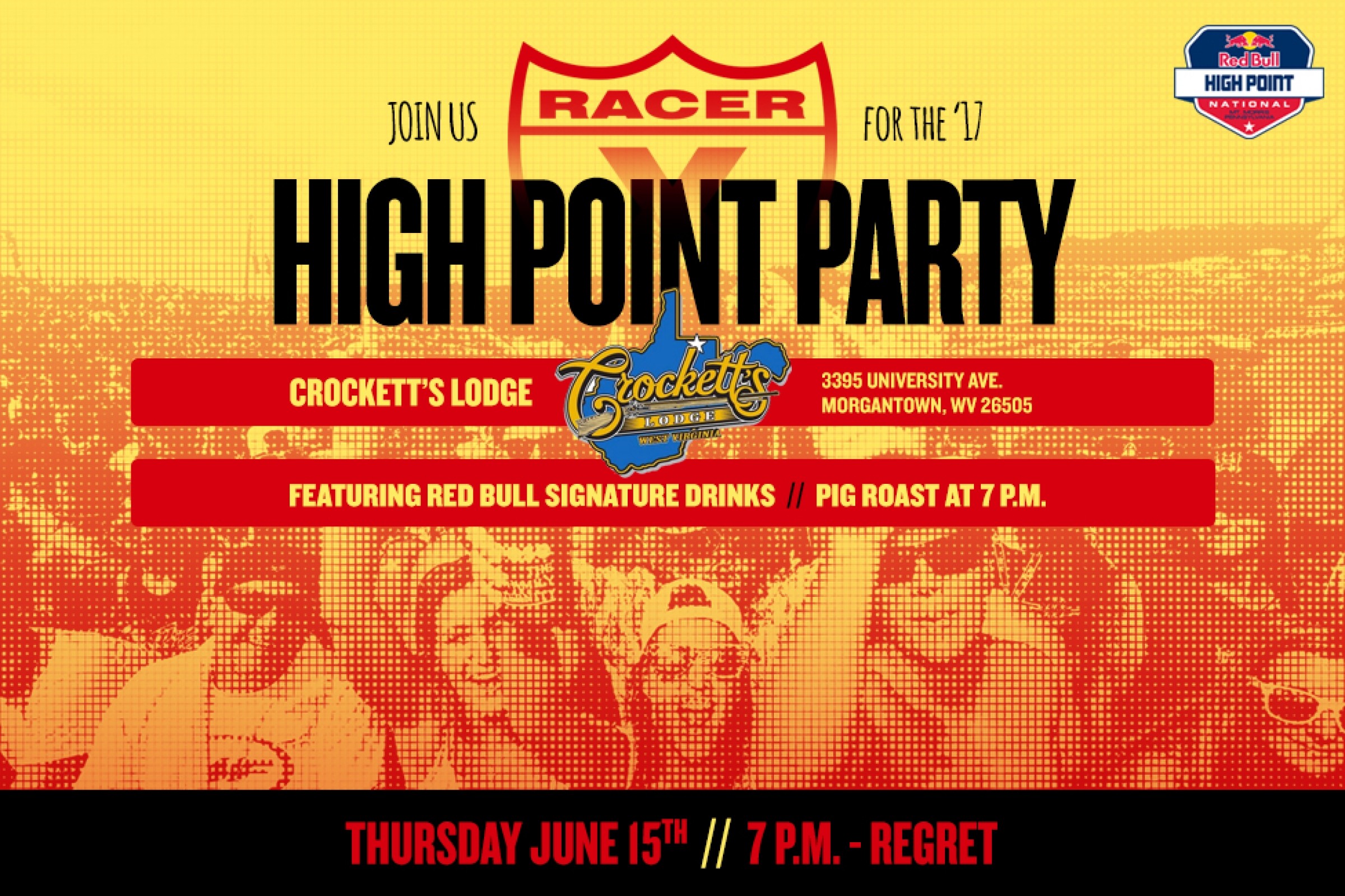 Racer X High Point Party Tonight