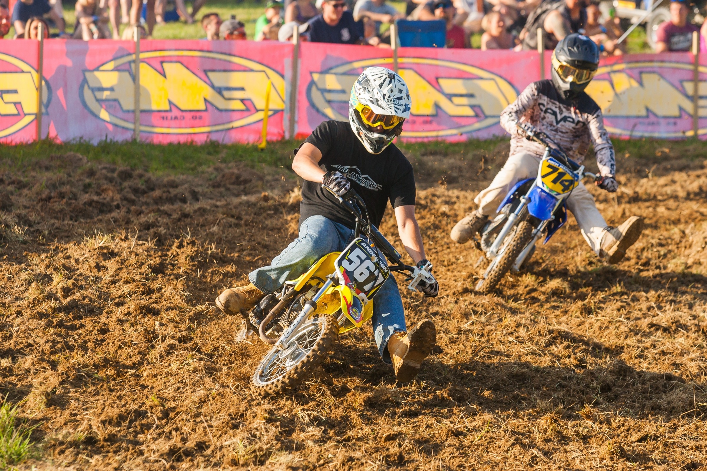 Pit Bike Racing Part of Hot Summer Friday Night at High Point ...