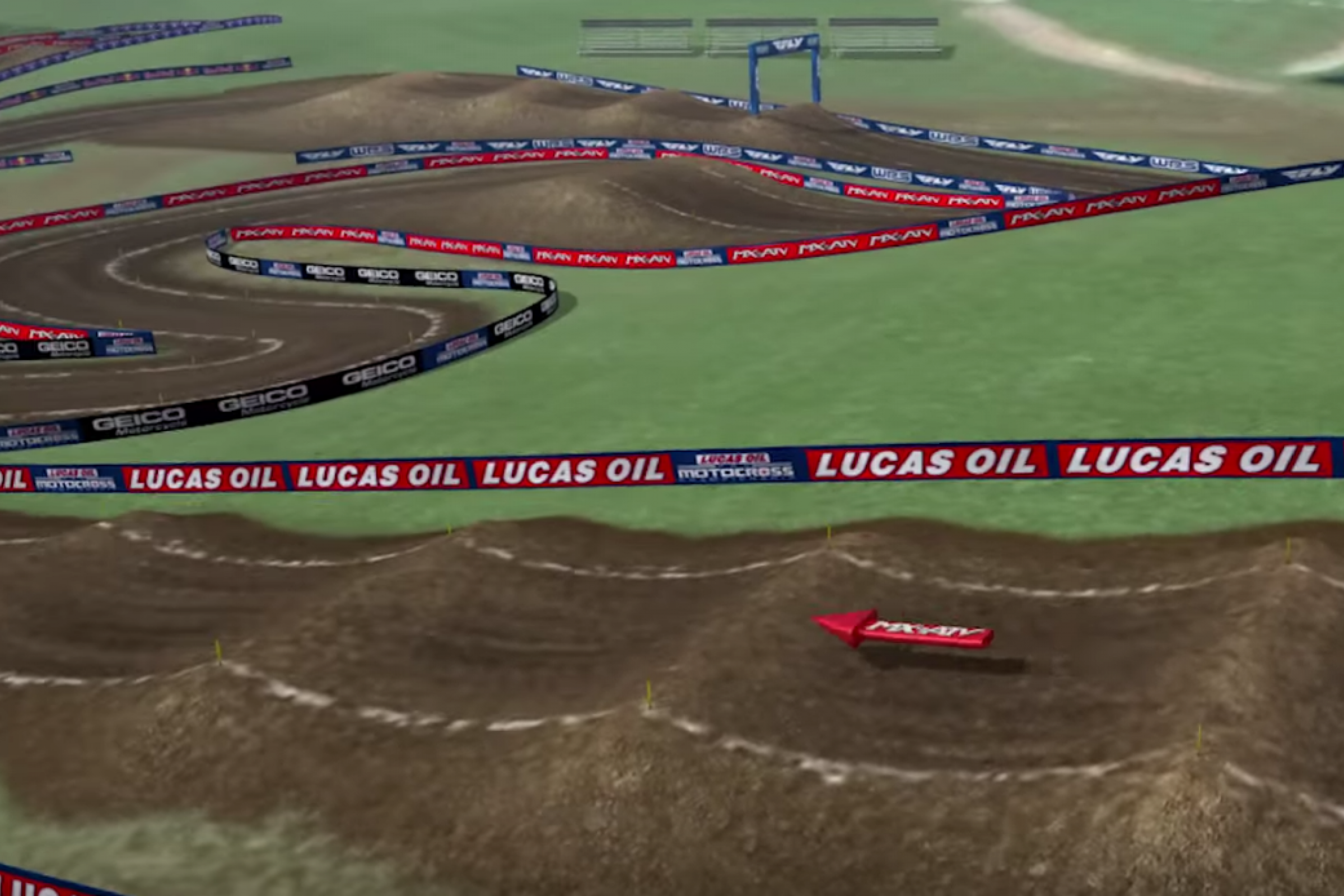 Animated Track Map | New High Point Layout