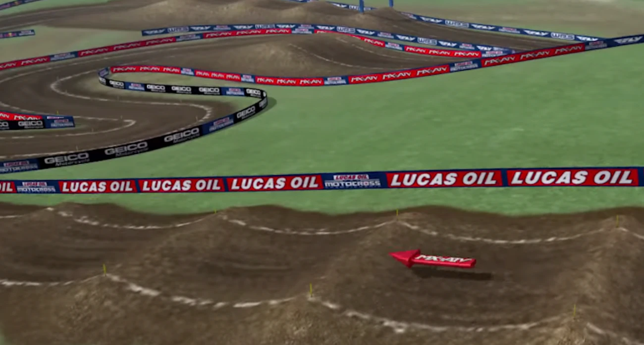 Animated Track Map | New High Point Layout - Motocross - Racer X