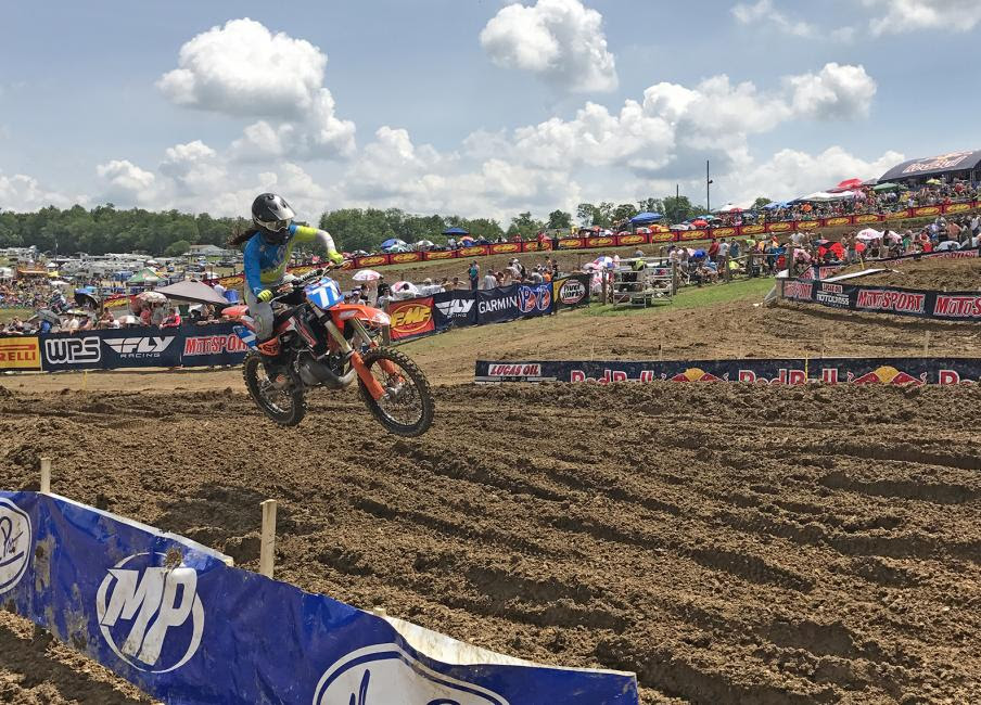 Marissa Polencheck took 3rd overall in the WMX Pro class, her best performance to date.