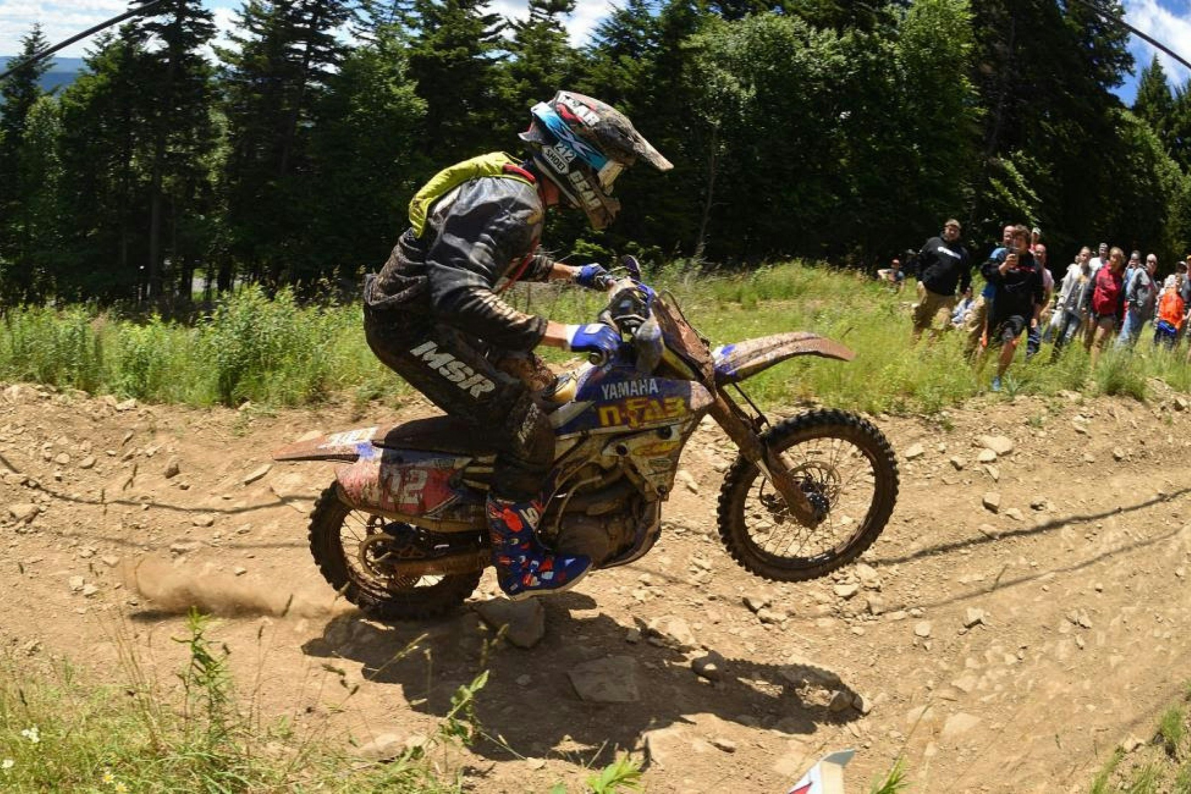 Ricky Russell Earns His First Career Overall Victory at the AMSOIL Snowshoe GNCC