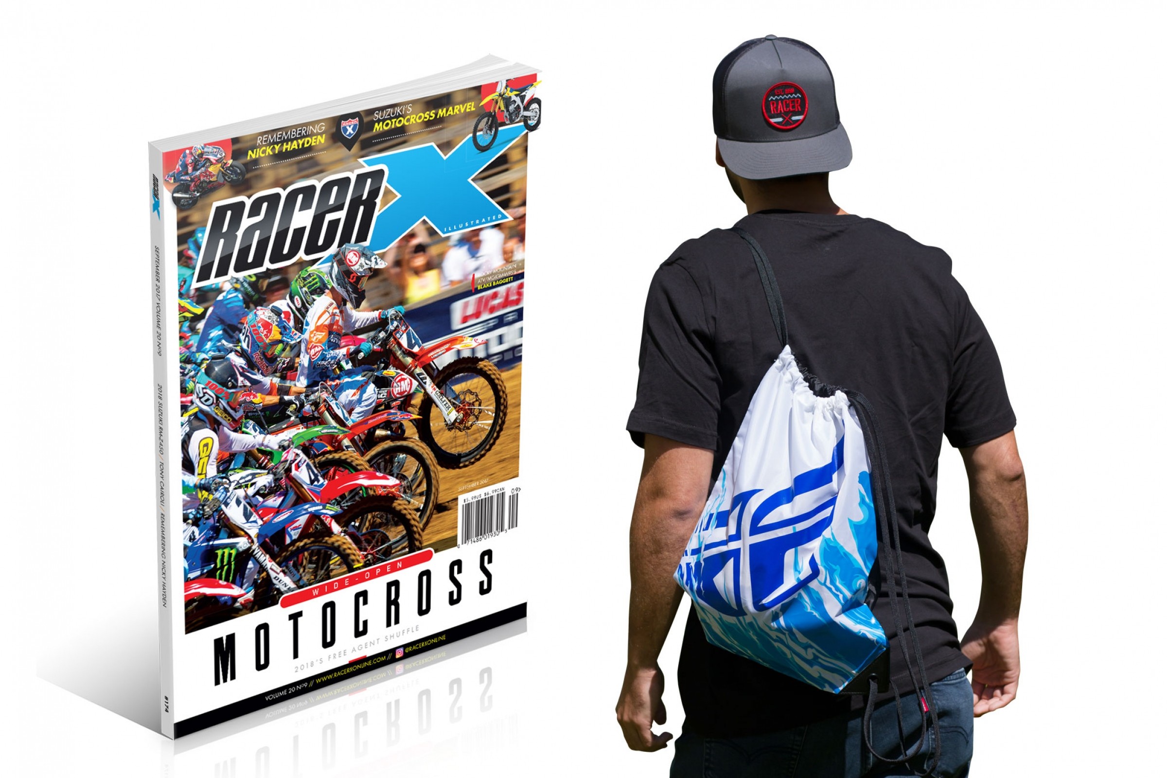 Subscribe Now and Get a Free Fly Racing Drawstring Bag