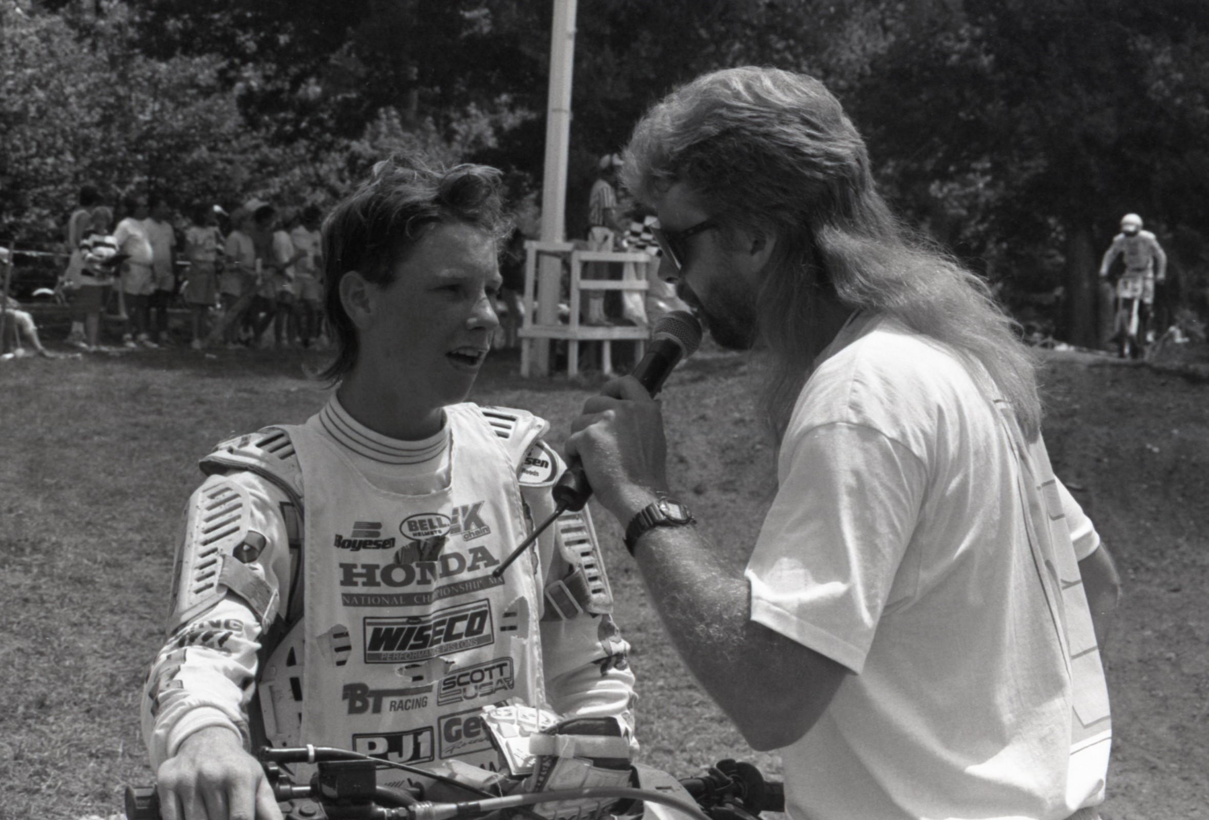 Tim Ferry and Buddy Little during Wild Hair Times.