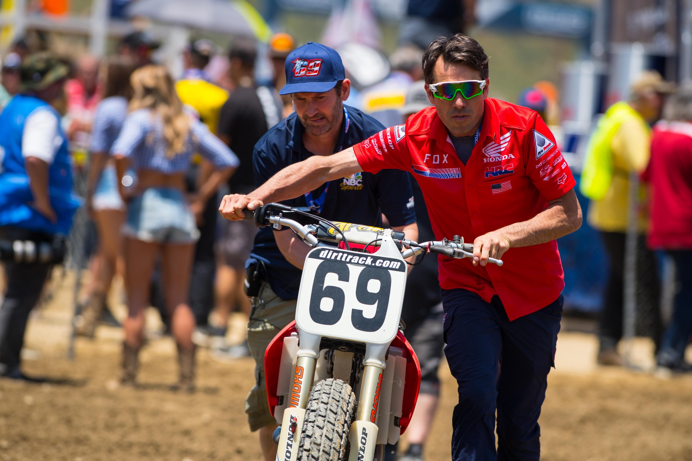 Hayden was honored at the Glen Helen National.